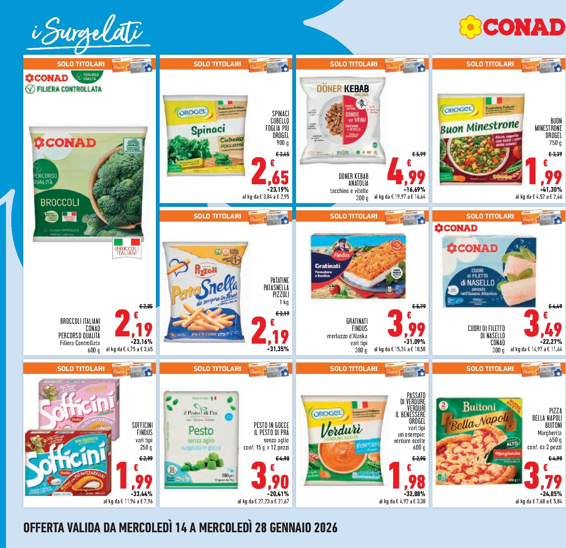 conad - Volantino Conad valido dal 14/01 al 28/01 - page: 12