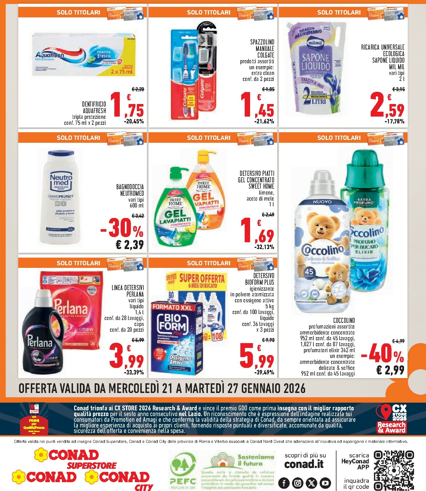 conad - Volantino Conad - Convenienza Più valido dal 21/01 al 27/01 - page: 8