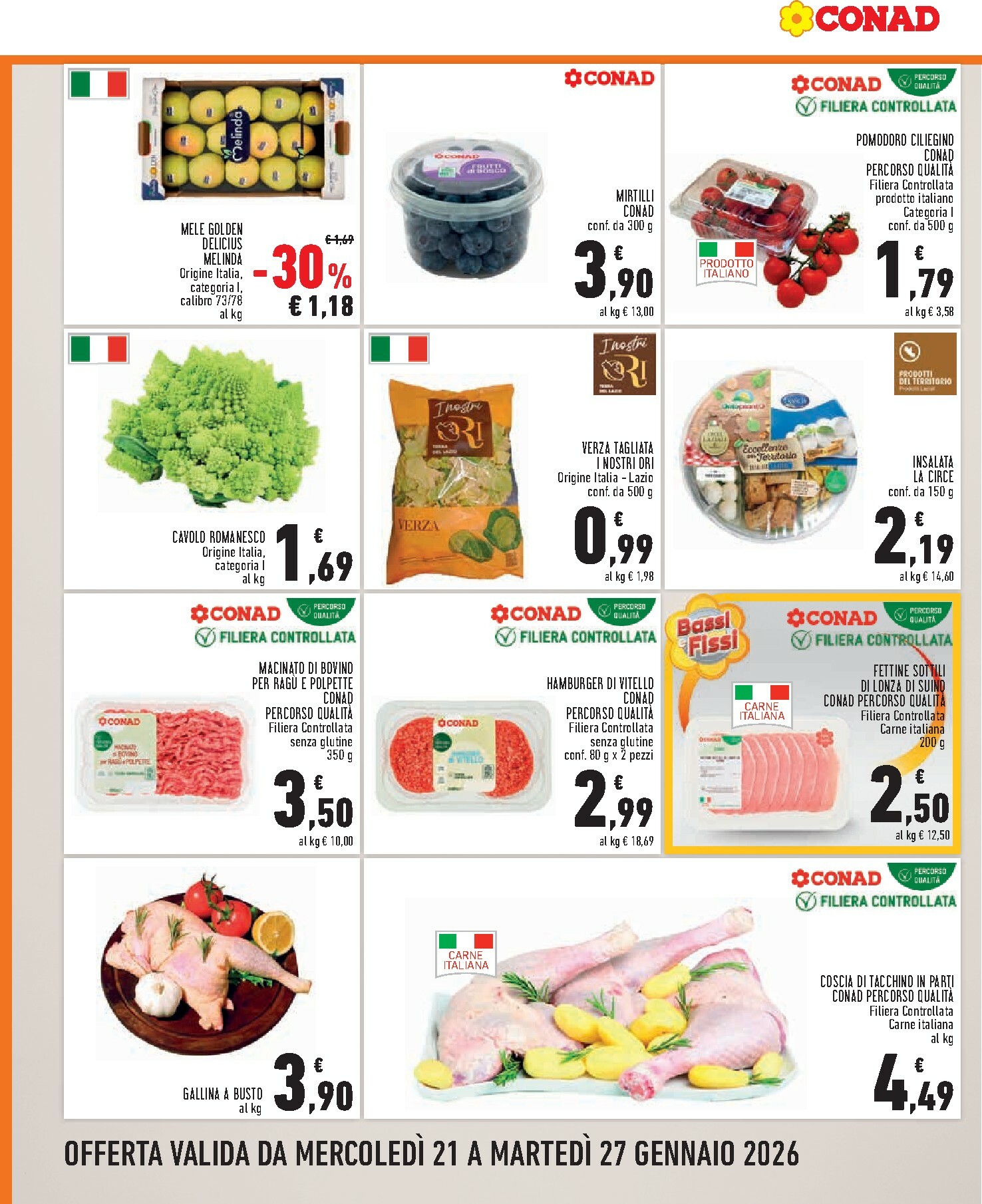 conad - Volantino Conad - Convenienza Più valido dal 21/01 al 27/01 - page: 2
