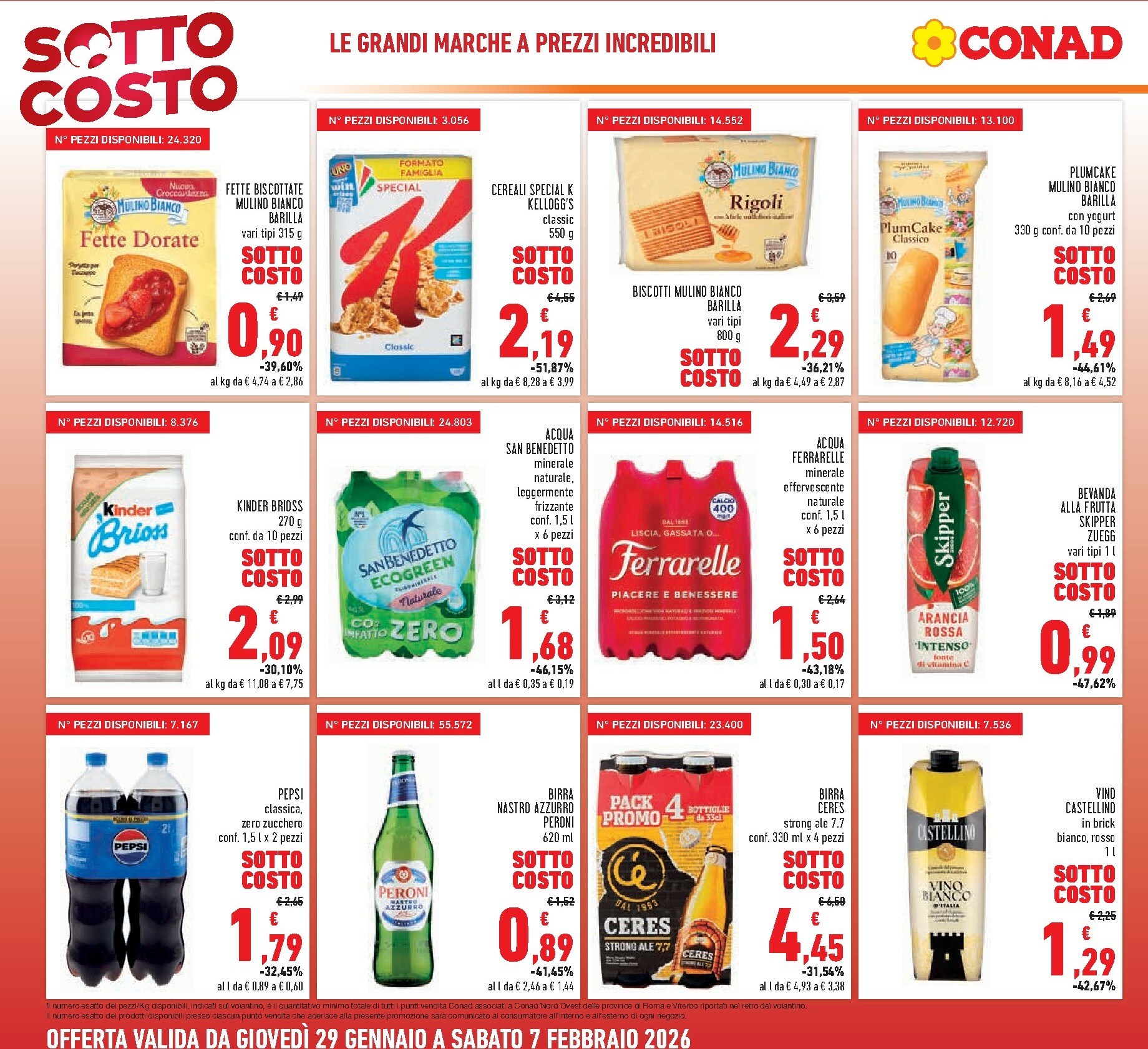conad - Volantino Conad valido dal 29/01 al 07/02 - page: 4