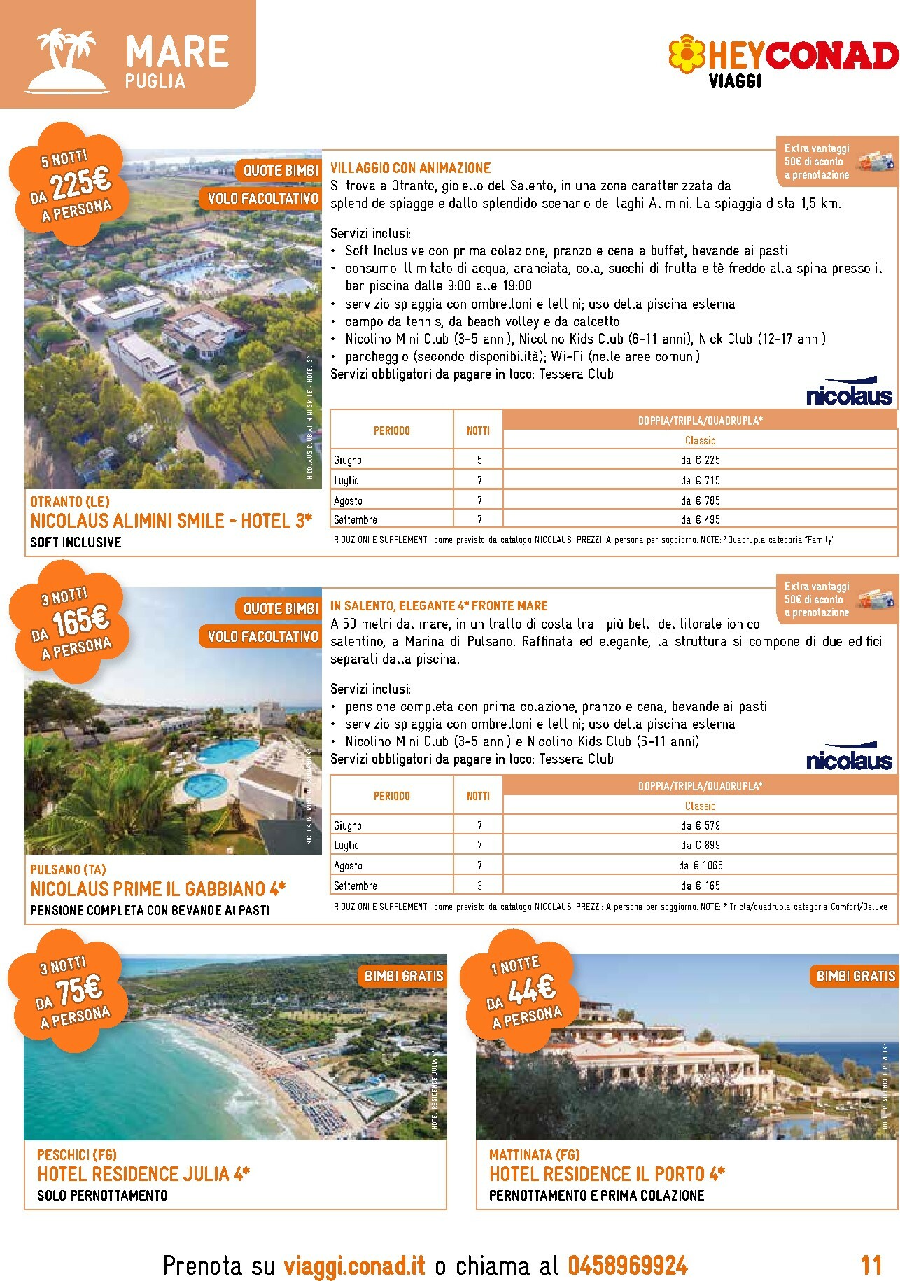 conad - Volantino Conad - Viaggi valido dal 01/01/2026 al 31/03/2026 - page: 11