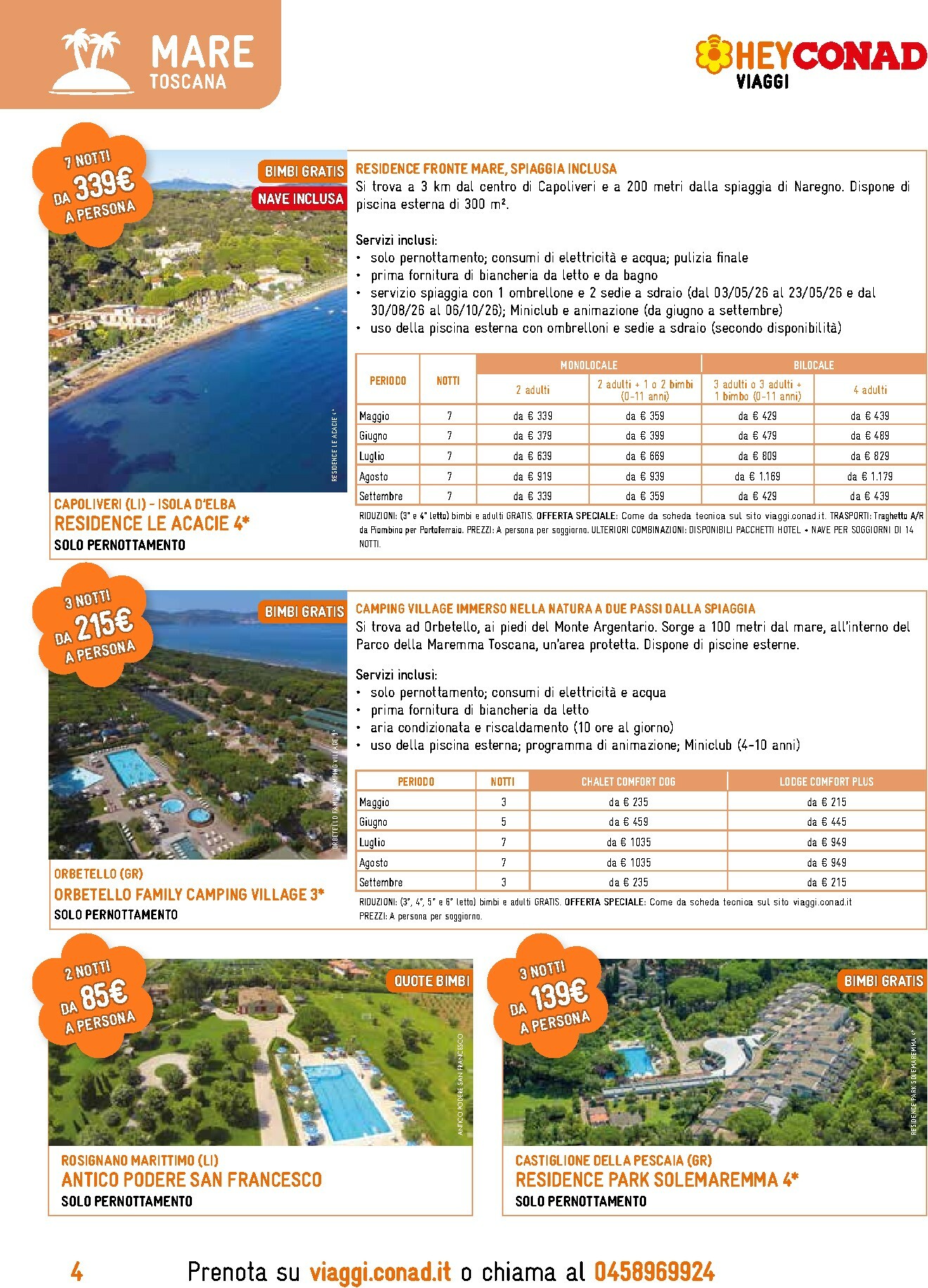 conad - Volantino Conad - Viaggi valido dal 01/01/2026 al 31/03/2026 - page: 4