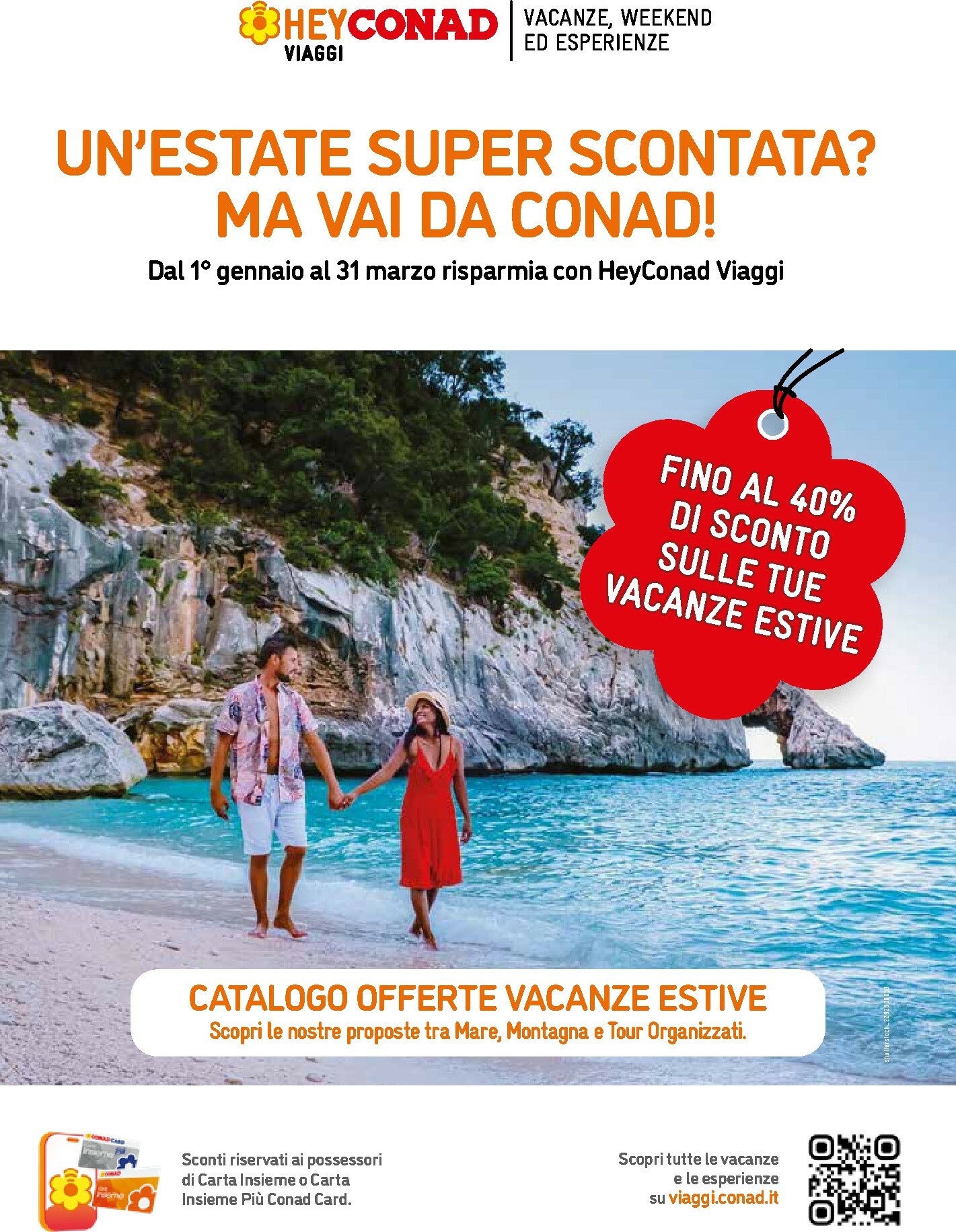 conad - Volantino Conad - Viaggi valido dal 01/01/2026 al 31/03/2026