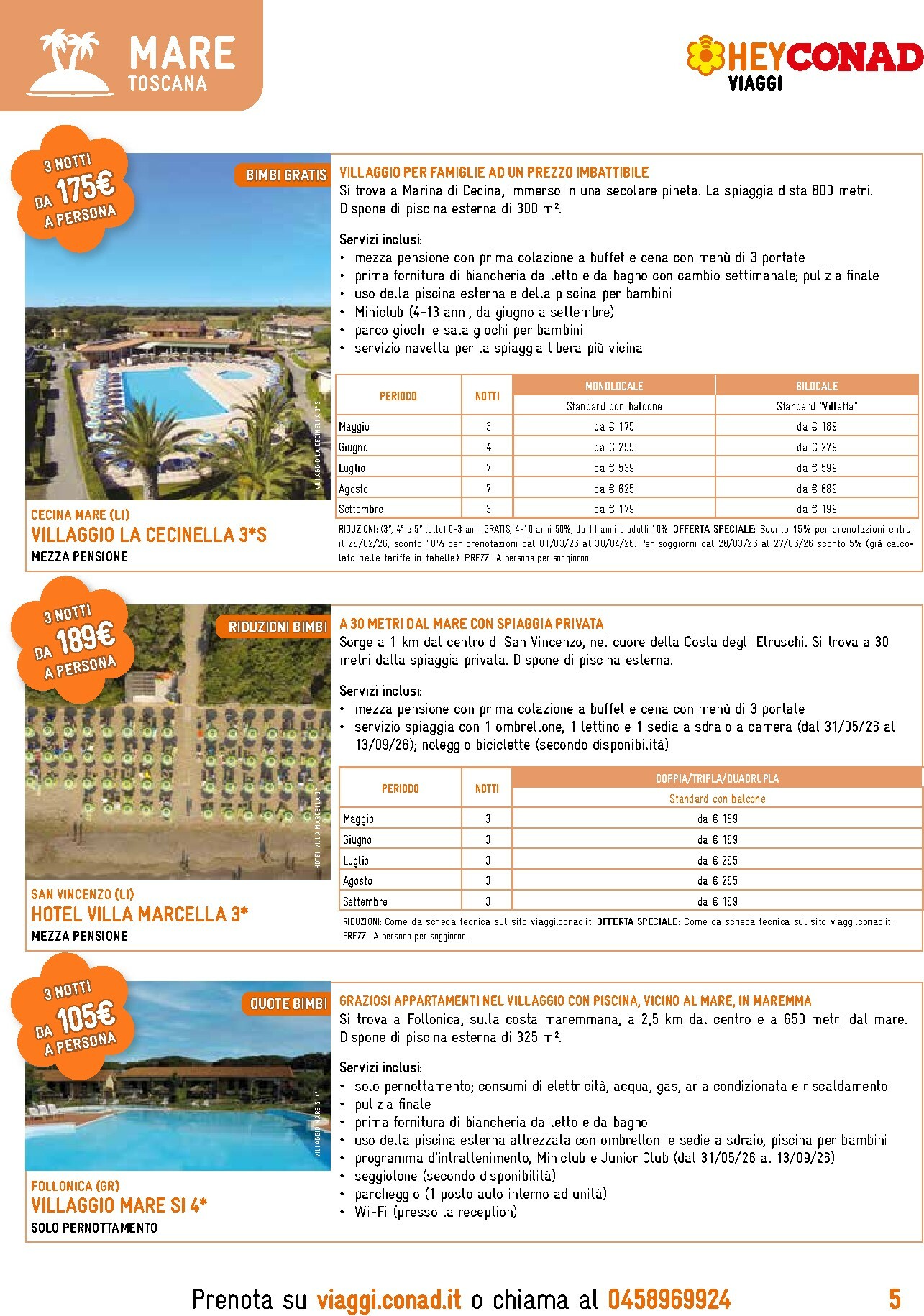 conad - Volantino Conad - Viaggi valido dal 01/01/2026 al 31/03/2026 - page: 5