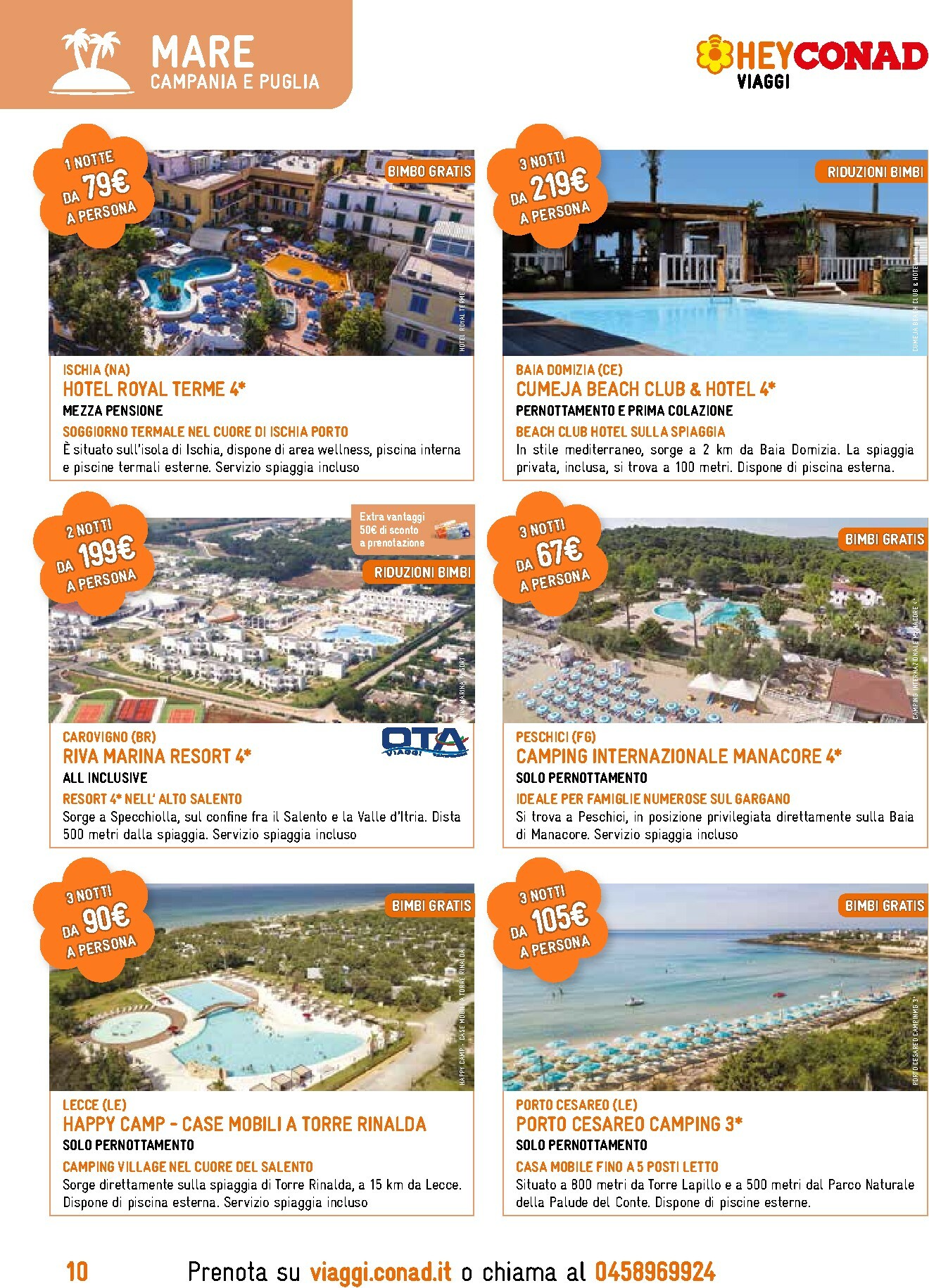 conad - Volantino Conad - Viaggi valido dal 01/01/2026 al 31/03/2026 - page: 10