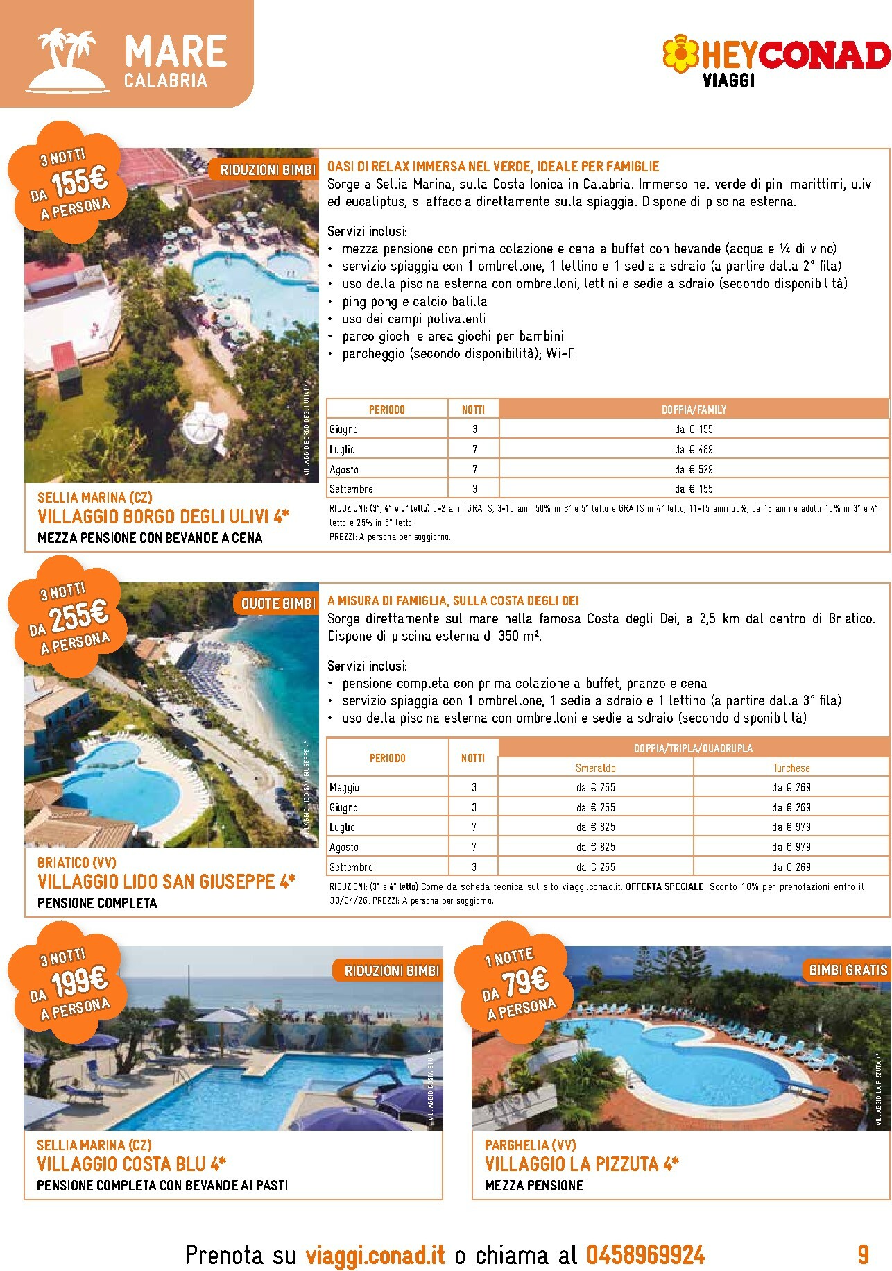 conad - Volantino Conad - Viaggi valido dal 01/01/2026 al 31/03/2026 - page: 9