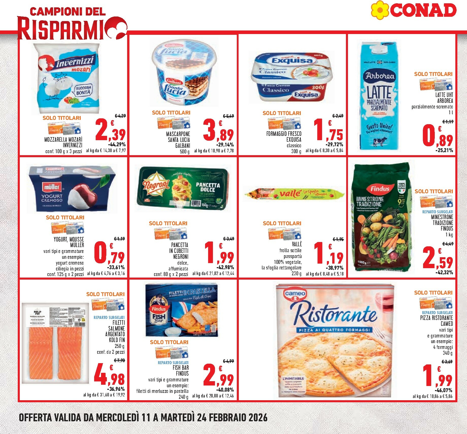 conad - Volantino Conad valido dal 11/02/2026 al 24/02/2026 - page: 2