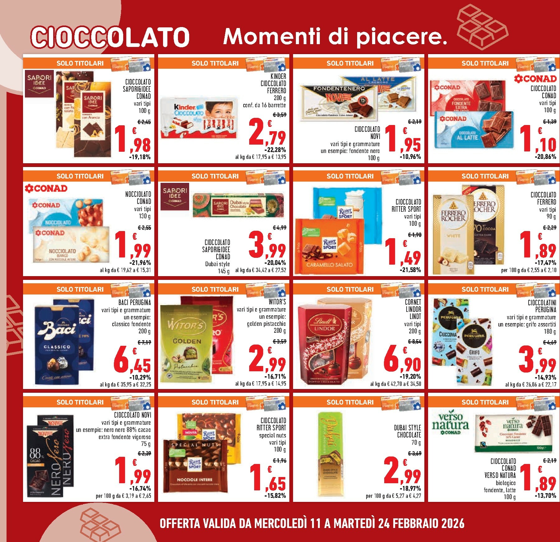 conad - Volantino Conad valido dal 11/02/2026 al 24/02/2026 - page: 16