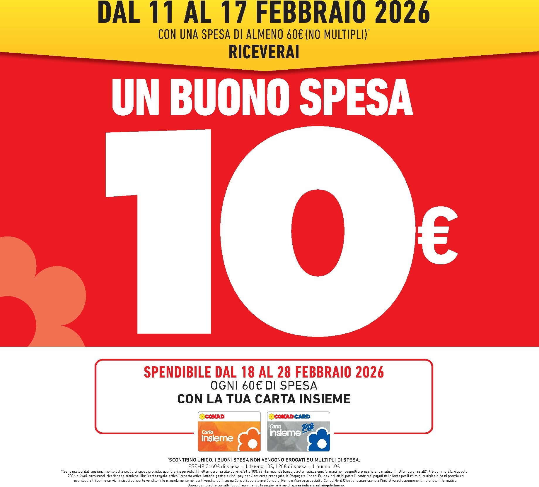 conad - Volantino Conad valido dal 11/02/2026 al 24/02/2026 - page: 4