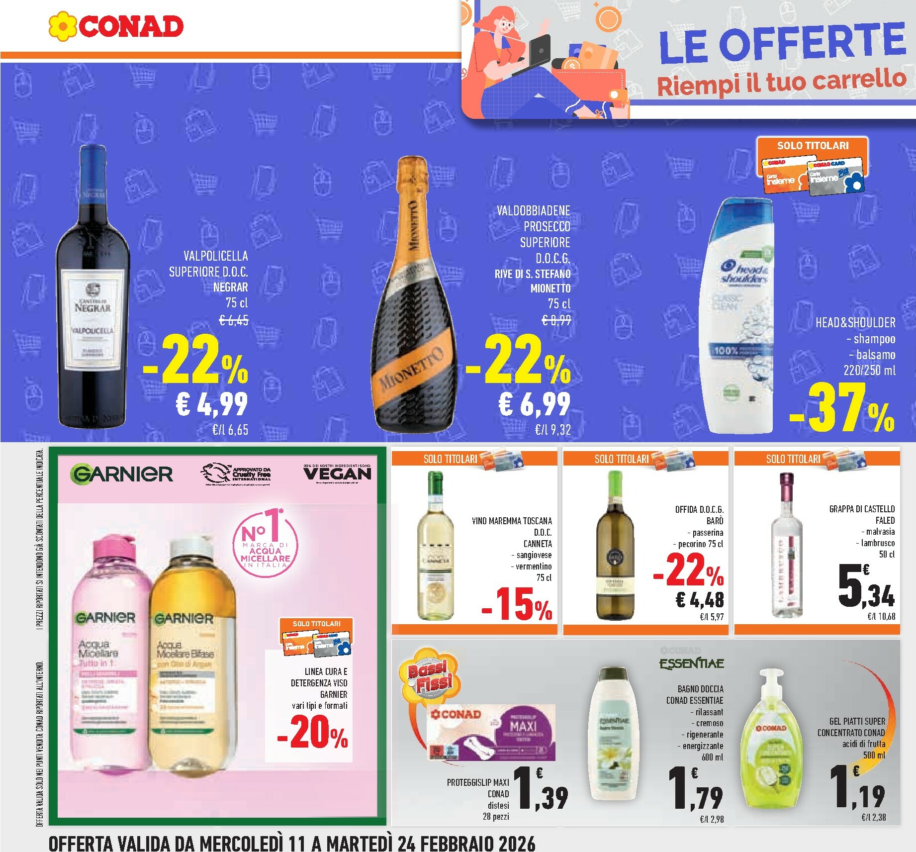 conad - Volantino Conad - Novitá Tris valido dal 11/02/2026 al 24/02/2026 - page: 32