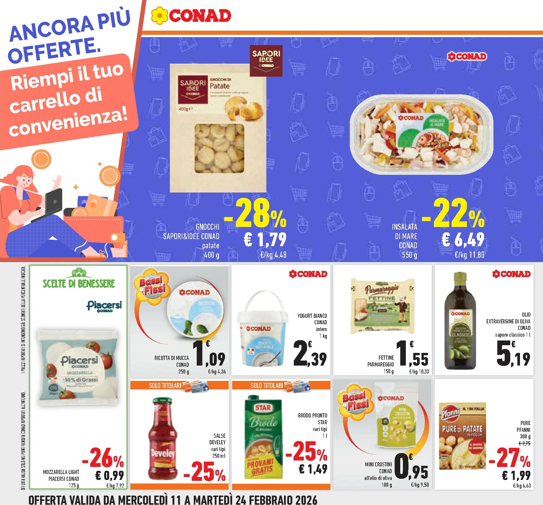 conad - Volantino Conad - Novitá Tris valido dal 11/02/2026 al 24/02/2026 - page: 28