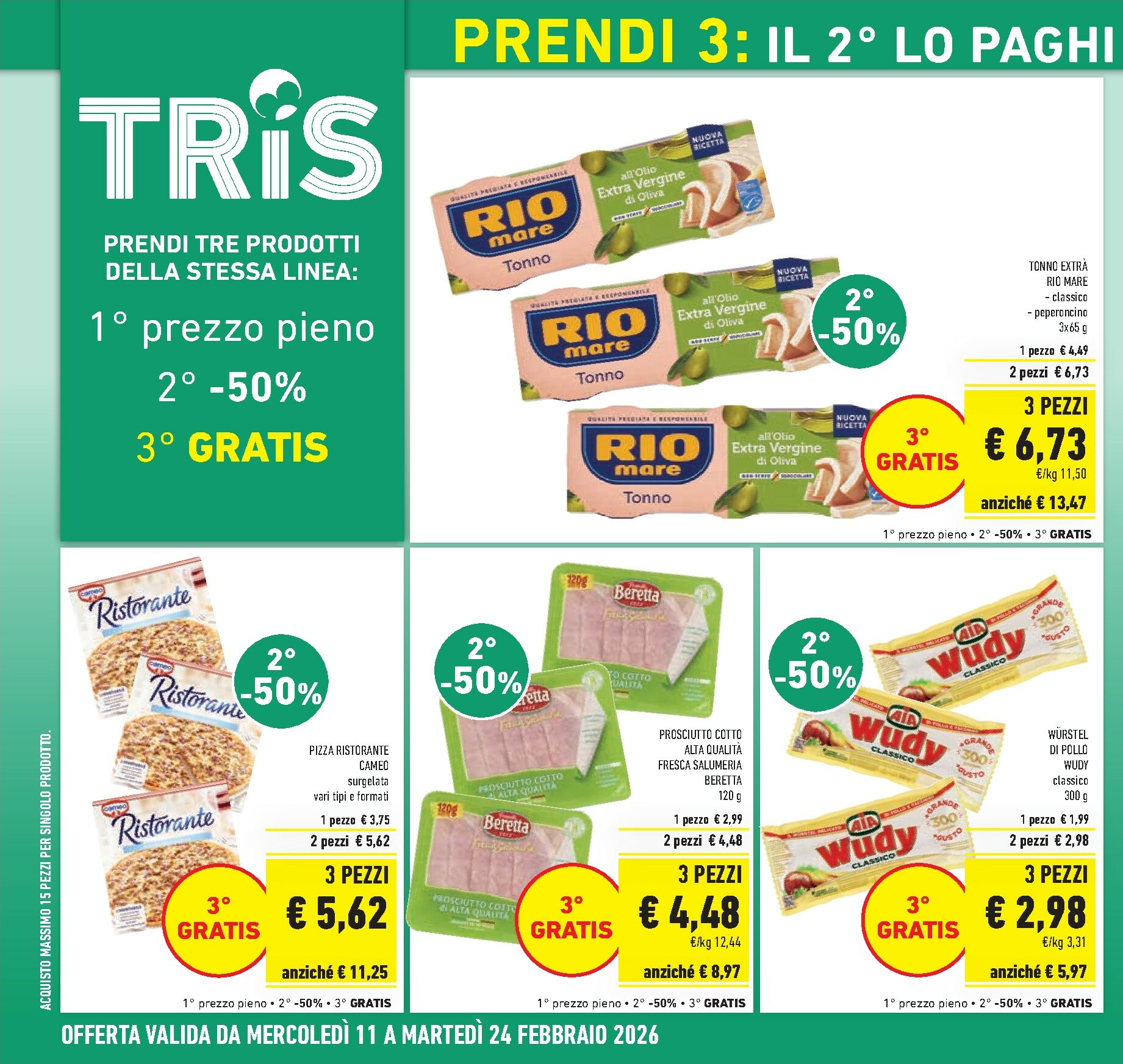 conad - Volantino Conad - Novitá Tris valido dal 11/02/2026 al 24/02/2026 - page: 4