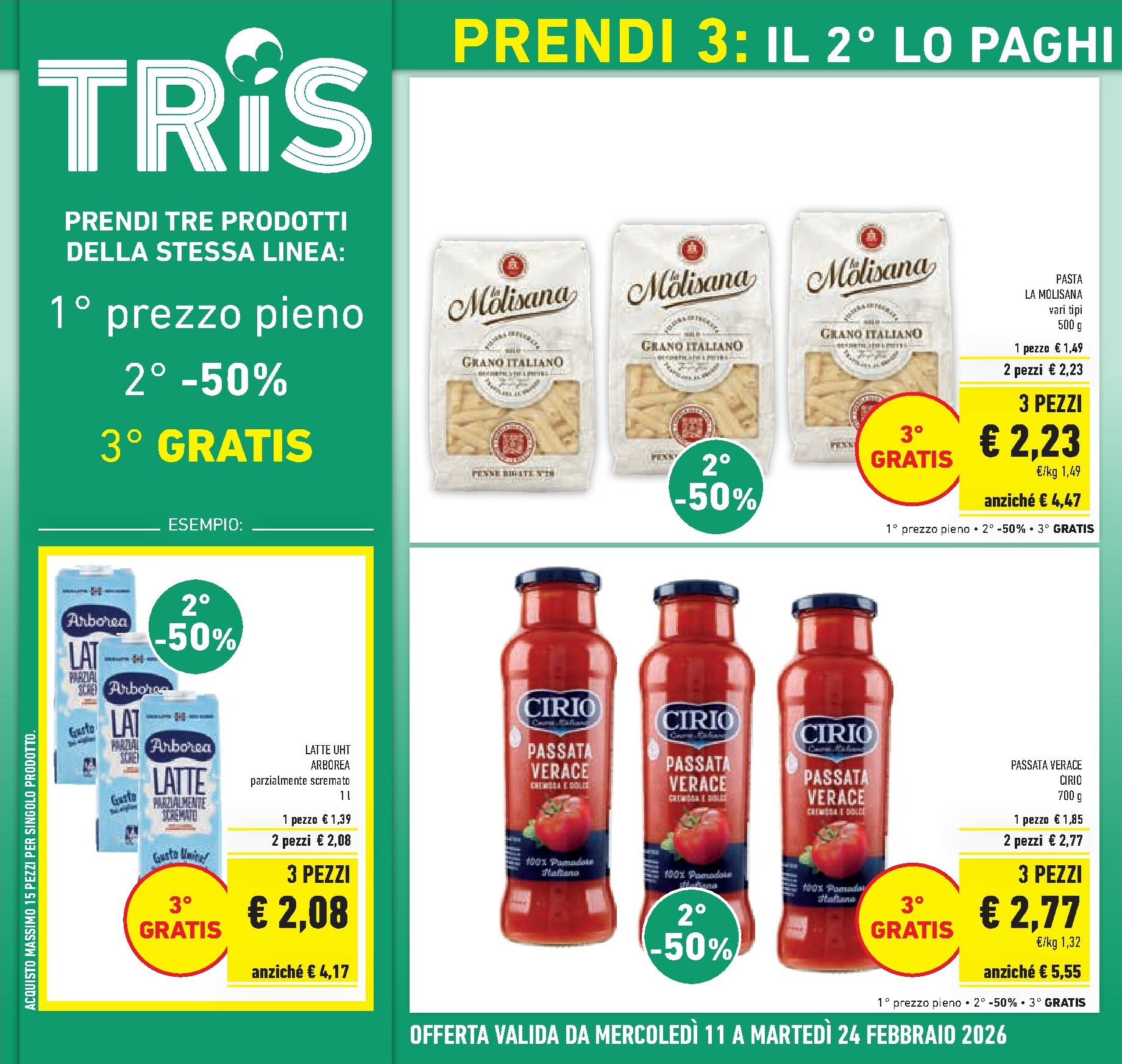 conad - Volantino Conad - Novitá Tris valido dal 11/02/2026 al 24/02/2026 - page: 2