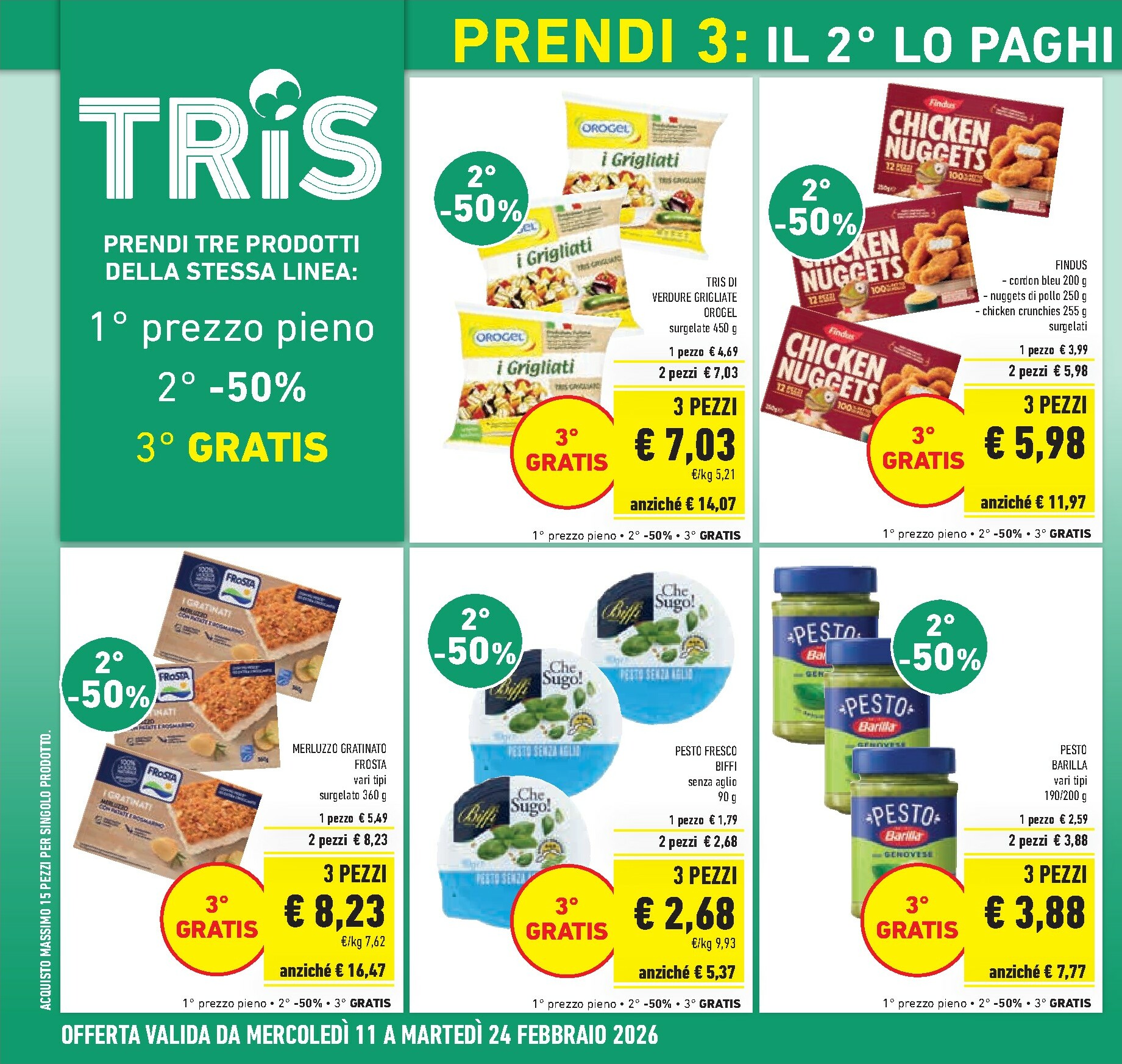 conad - Volantino Conad - Novitá Tris valido dal 11/02/2026 al 24/02/2026 - page: 6