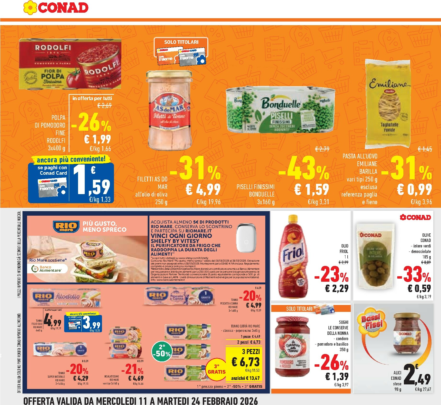 conad - Volantino Conad - Novitá Tris valido dal 11/02/2026 al 24/02/2026 - page: 22