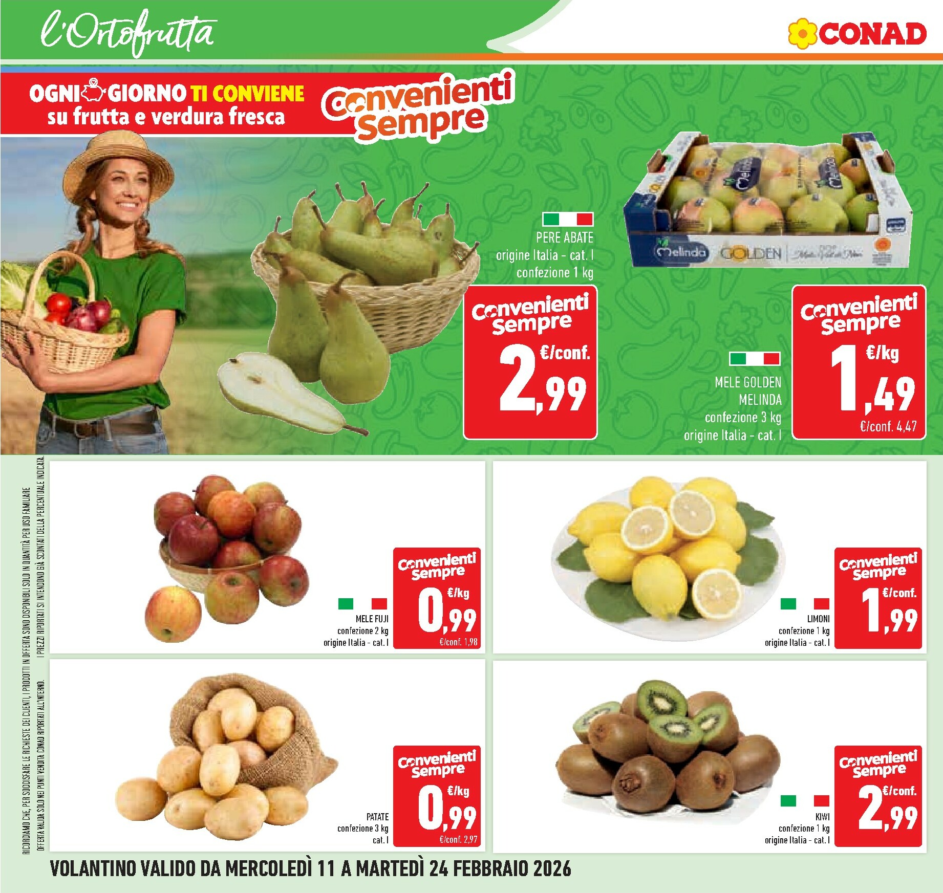conad - Volantino Conad - Novitá Tris valido dal 11/02/2026 al 24/02/2026 - page: 12