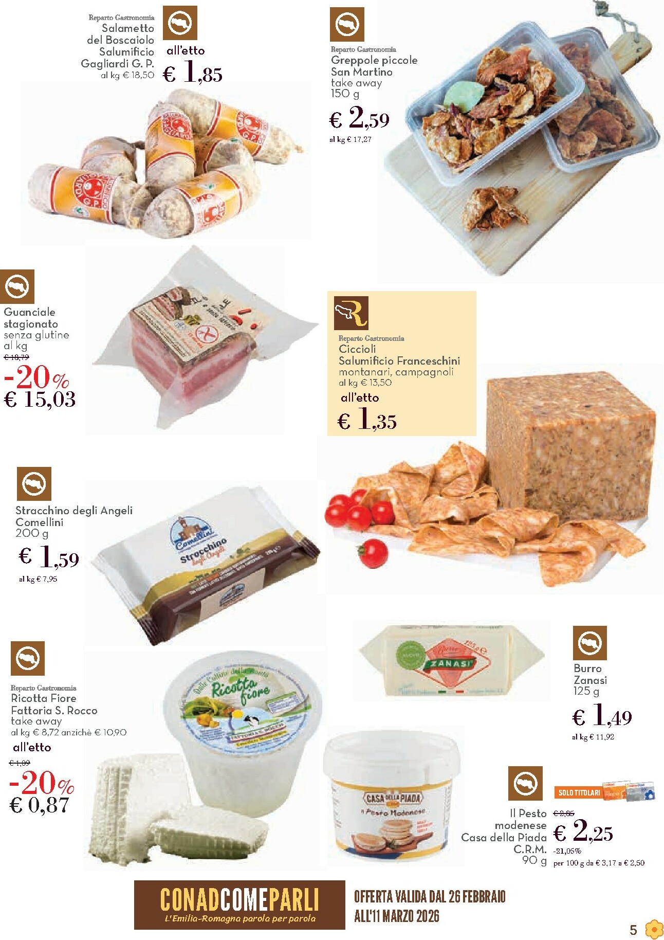 conad - Volantino Conad - Balóta valido dal 26/02/2026 al 11/03/2026 - page: 5