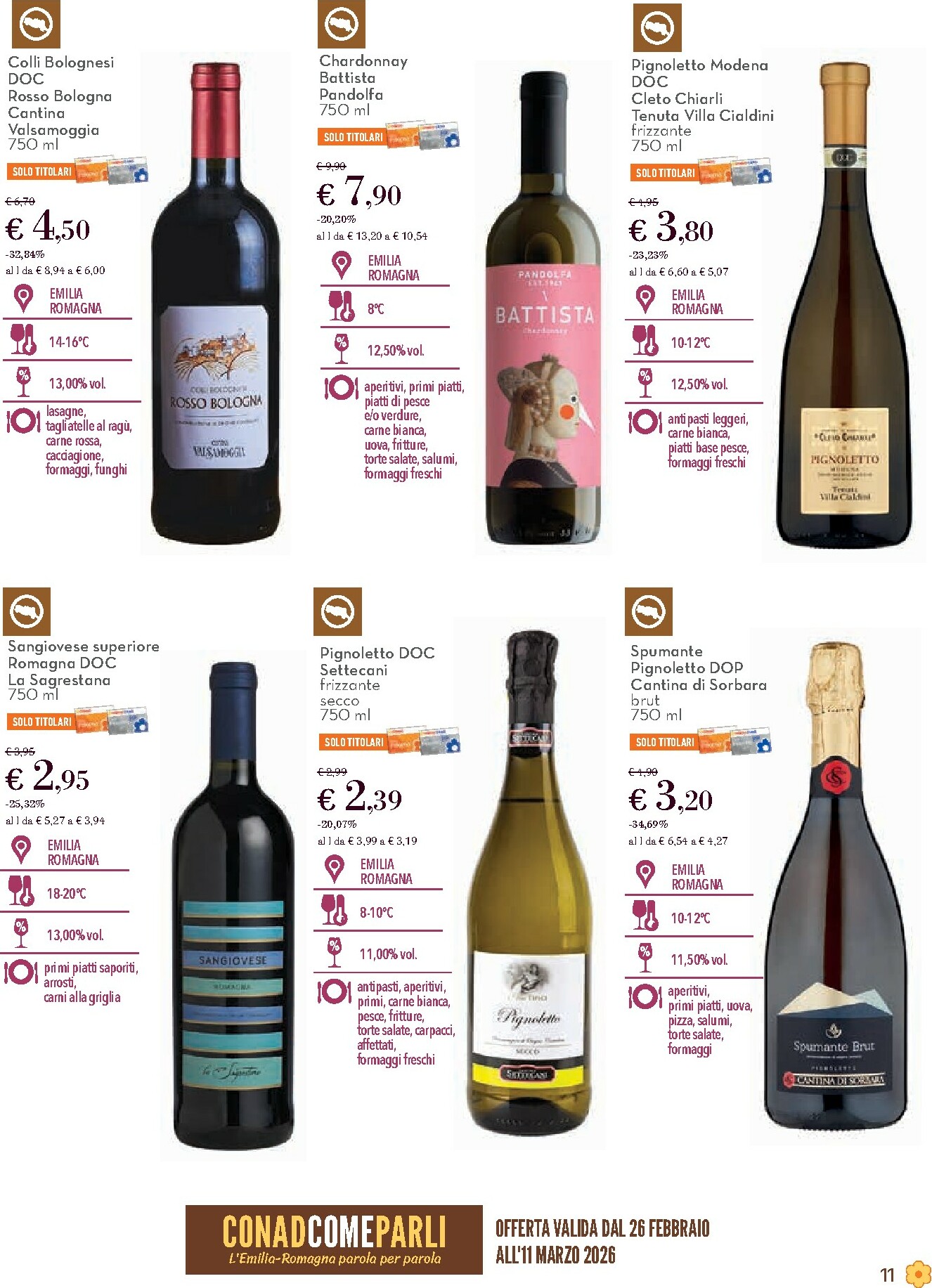 conad - Volantino Conad - Balóta valido dal 26/02/2026 al 11/03/2026 - page: 11