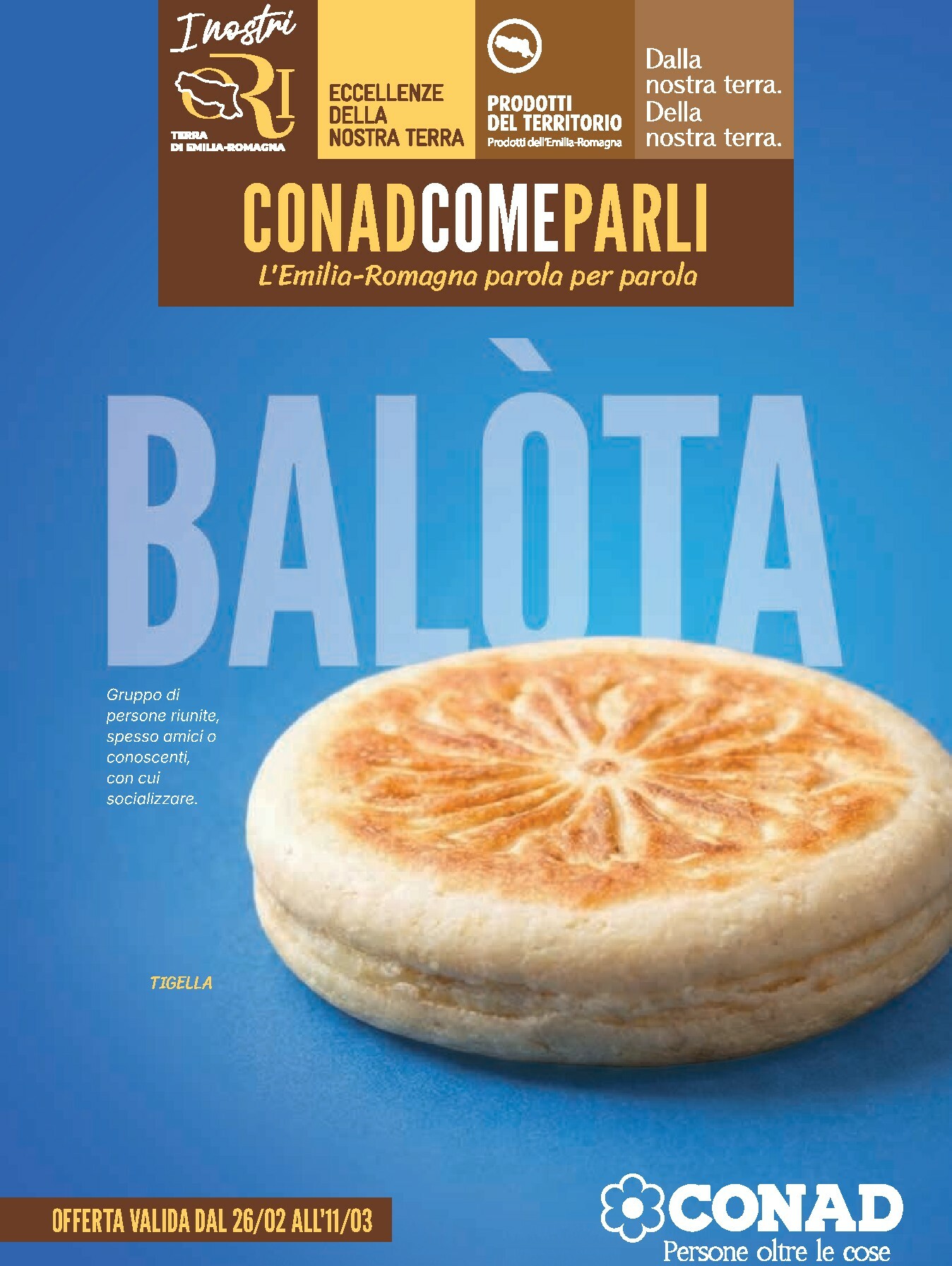 conad - Volantino Conad - Balóta valido dal 26/02/2026 al 11/03/2026