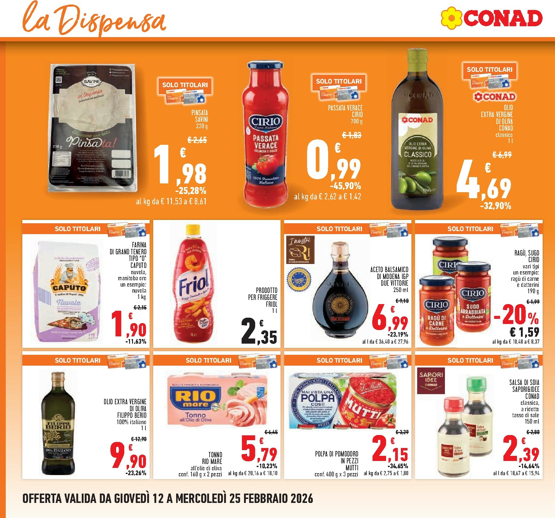 conad - Volantino Conad - Emilia Romagna valido dal 12/02/2026 al 25/02/2026 - page: 14