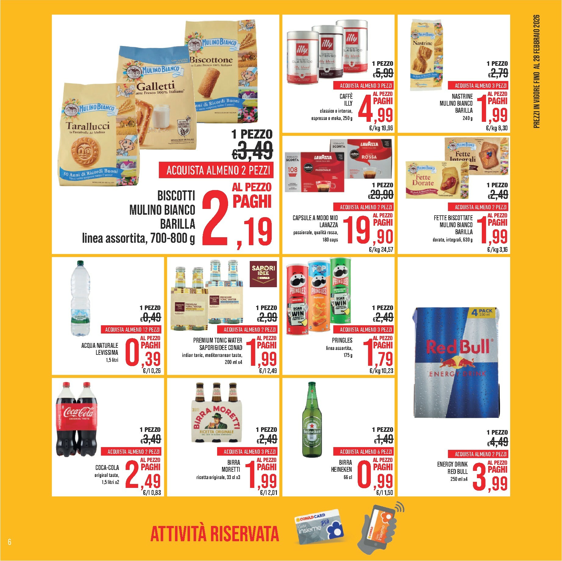 conad - Volantino Conad - Spesa Facile valido dal 17/02/2026 al 28/02/2026 - page: 6