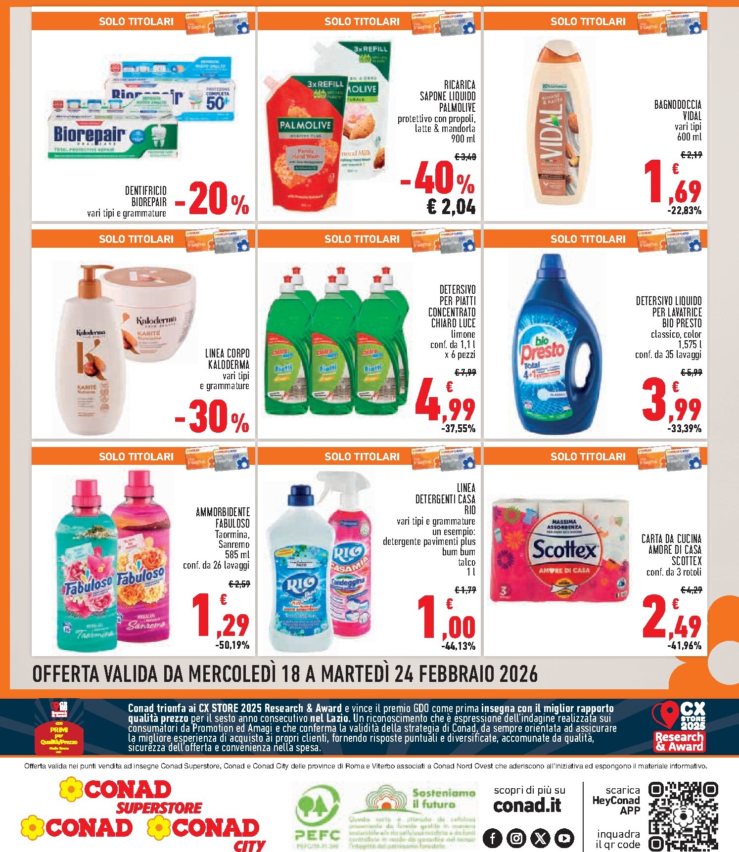 conad - Volantino Conad - Convenienza Piú valido dal 18/02/2026 al 24/02/2026 - page: 8