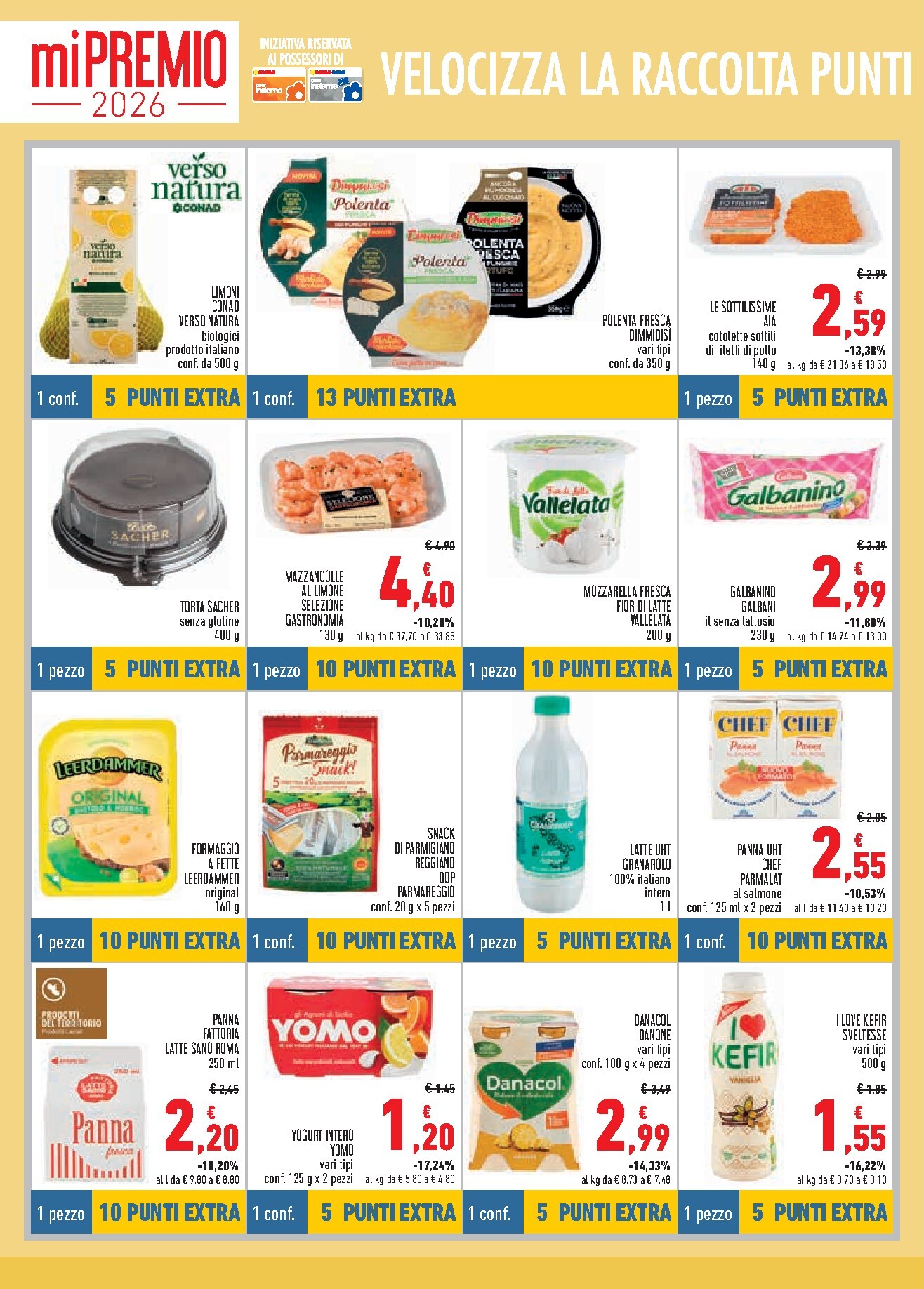 conad - Volantino Conad - miPremio valido dal 25/02/2026 al 24/03/2026 - page: 4