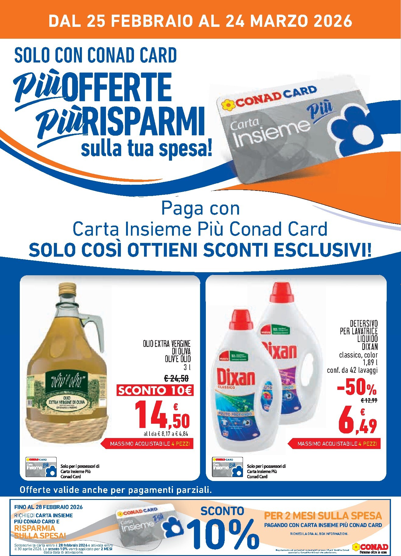 conad - Volantino Conad - miPremio valido dal 25/02/2026 al 24/03/2026 - page: 2