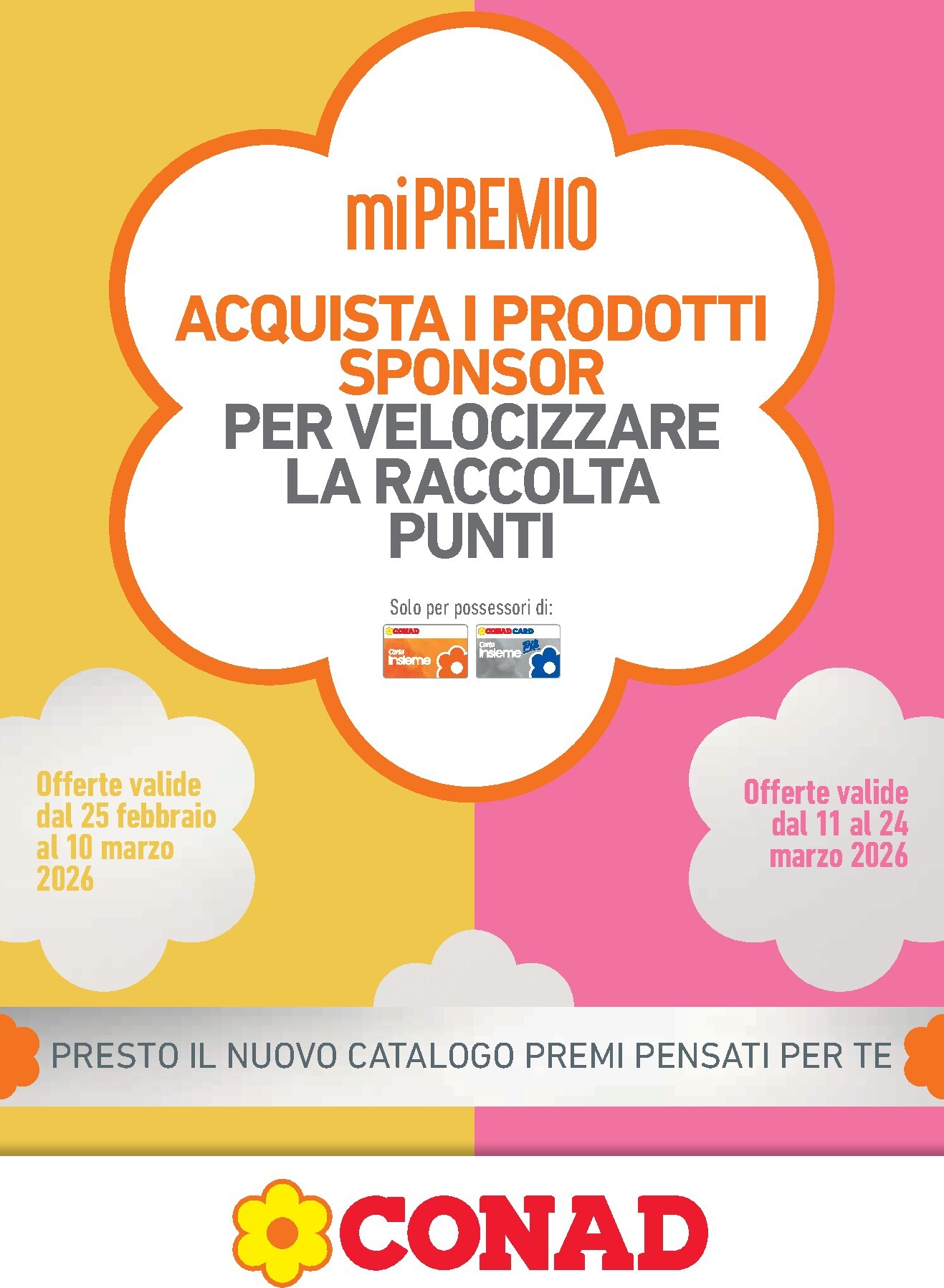 conad - Volantino Conad - miPremio valido dal 25/02/2026 al 24/03/2026