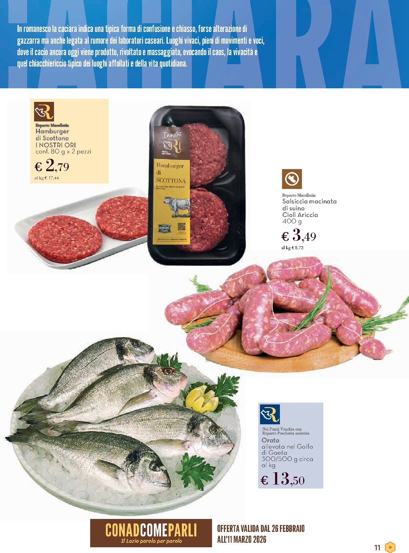 conad - Volantino Conad - Caciara valido dal 26/02/2026 al 11/03/2026 - page: 11