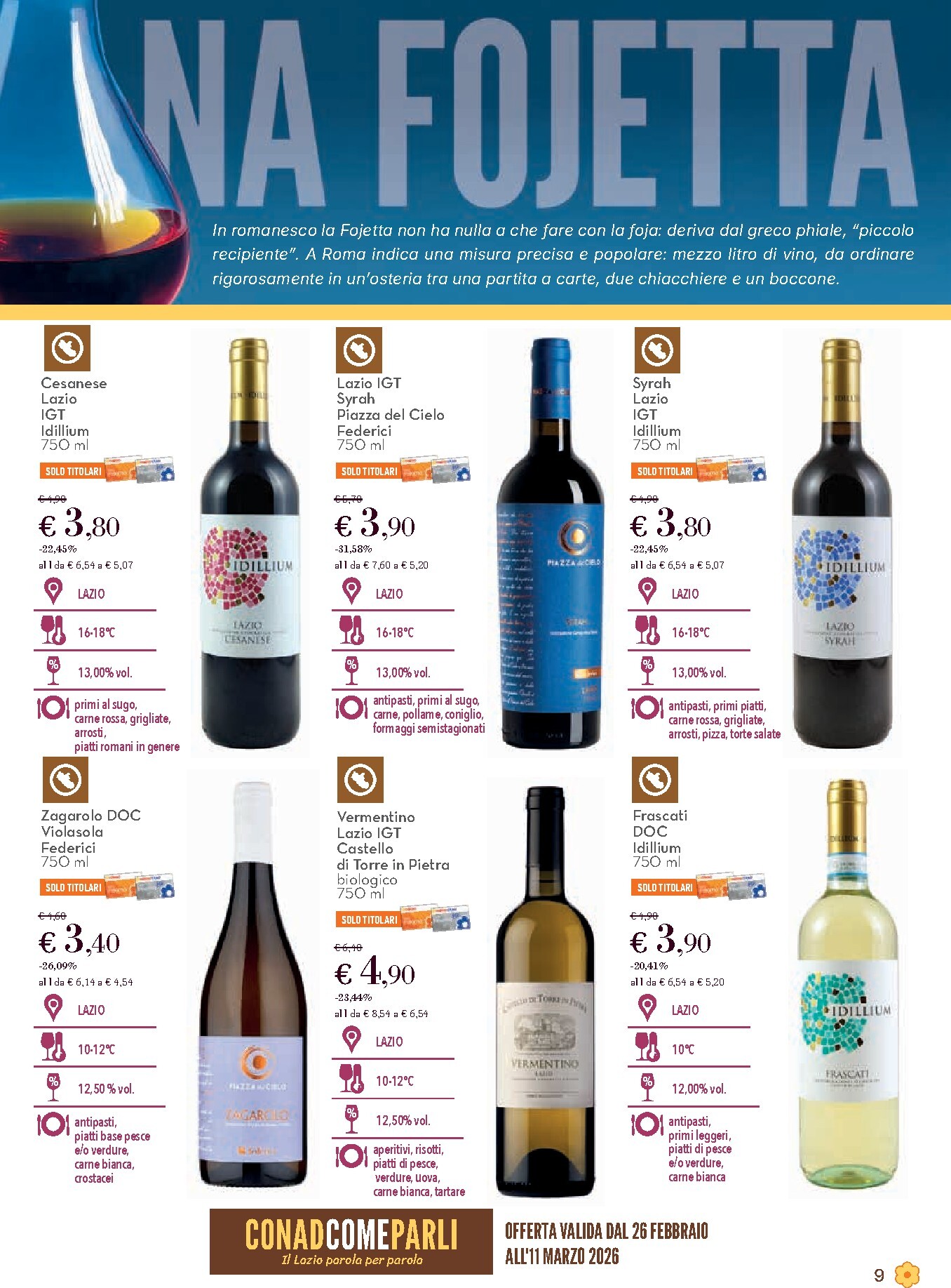 conad - Volantino Conad - Caciara valido dal 26/02/2026 al 11/03/2026 - page: 9