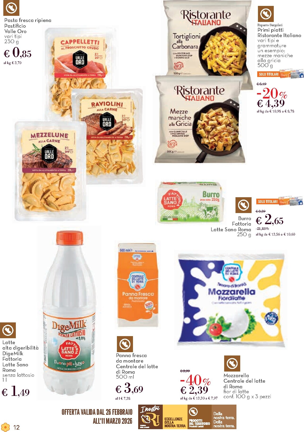 conad - Volantino Conad - Caciara valido dal 26/02/2026 al 11/03/2026 - page: 12