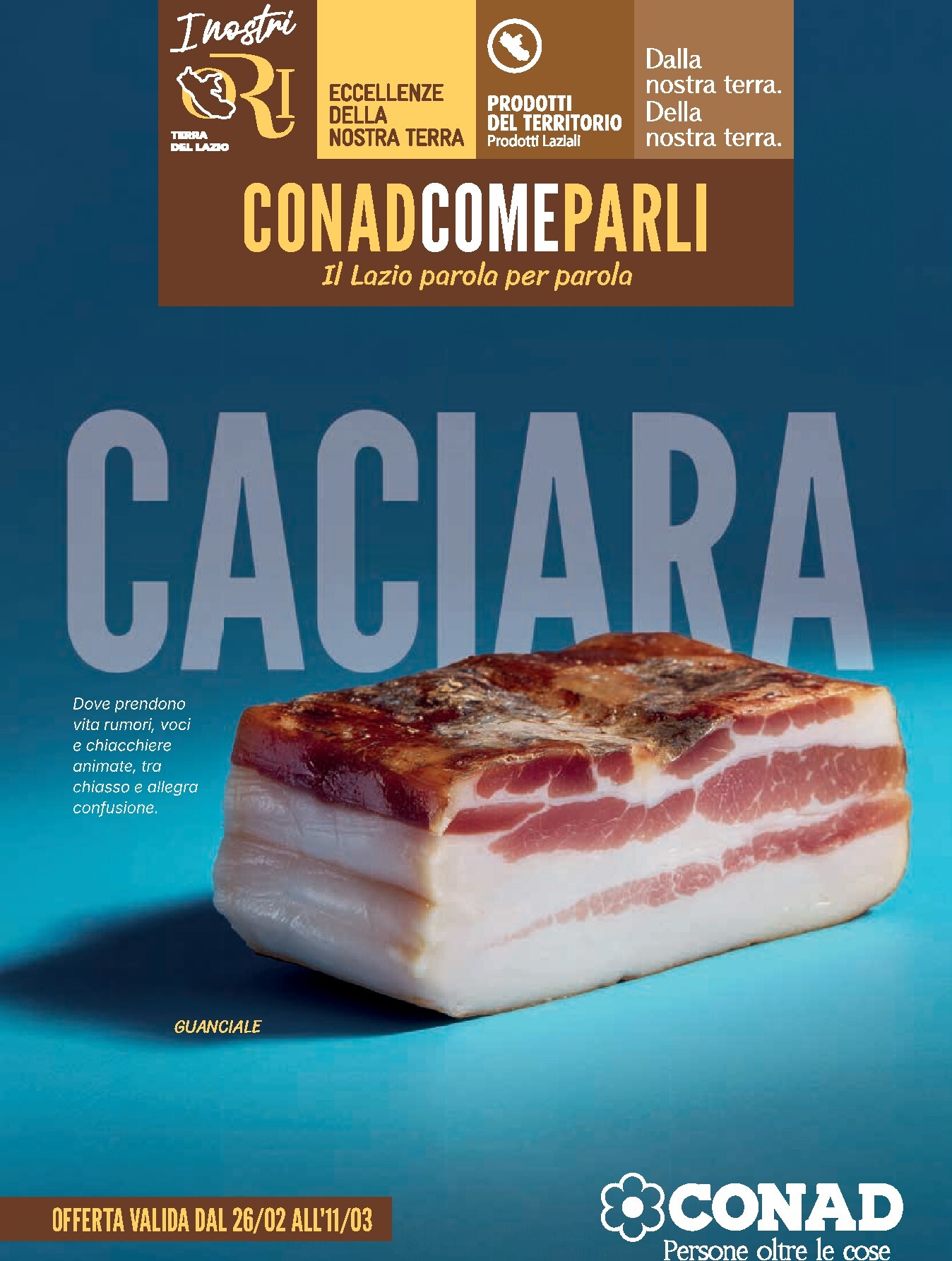 conad - Volantino Conad - Caciara valido dal 26/02/2026 al 11/03/2026