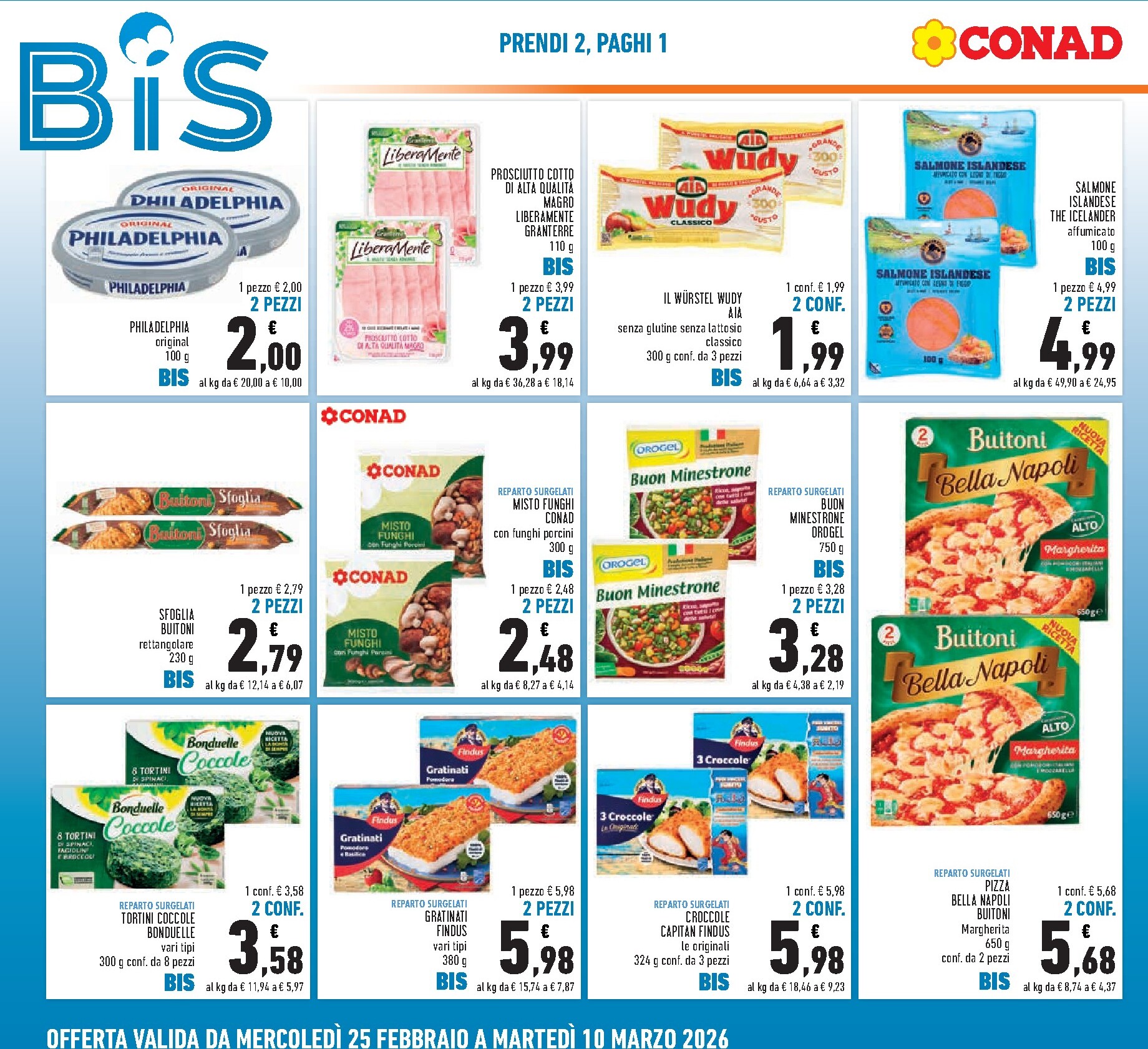 conad - Volantino Conad valido dal 25/02/2026 al 10/03/2026 - page: 2