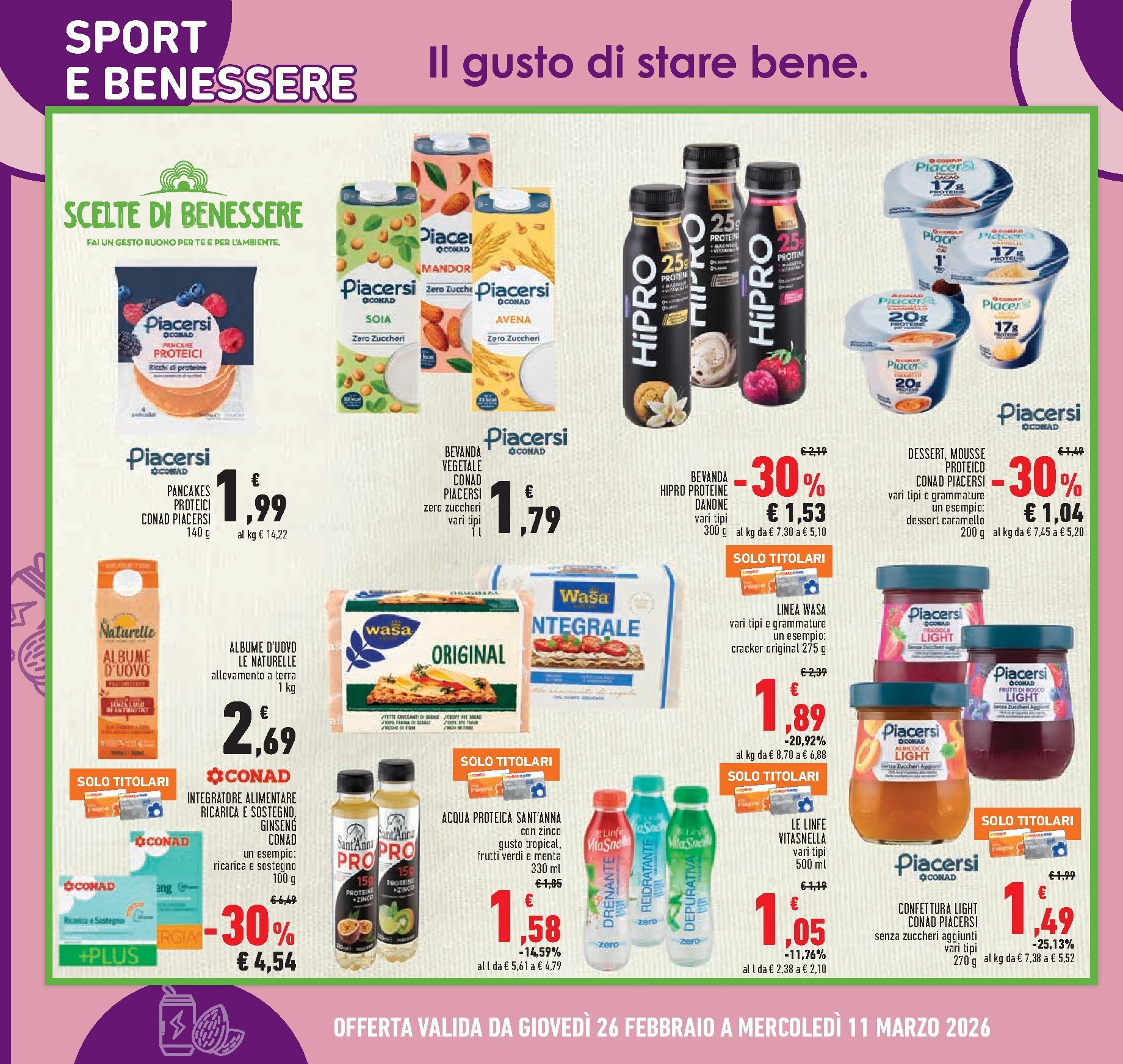 conad - Volantino Conad - Emilia Romagna valido dal 26/02/2026 al 11/03/2026 - page: 12