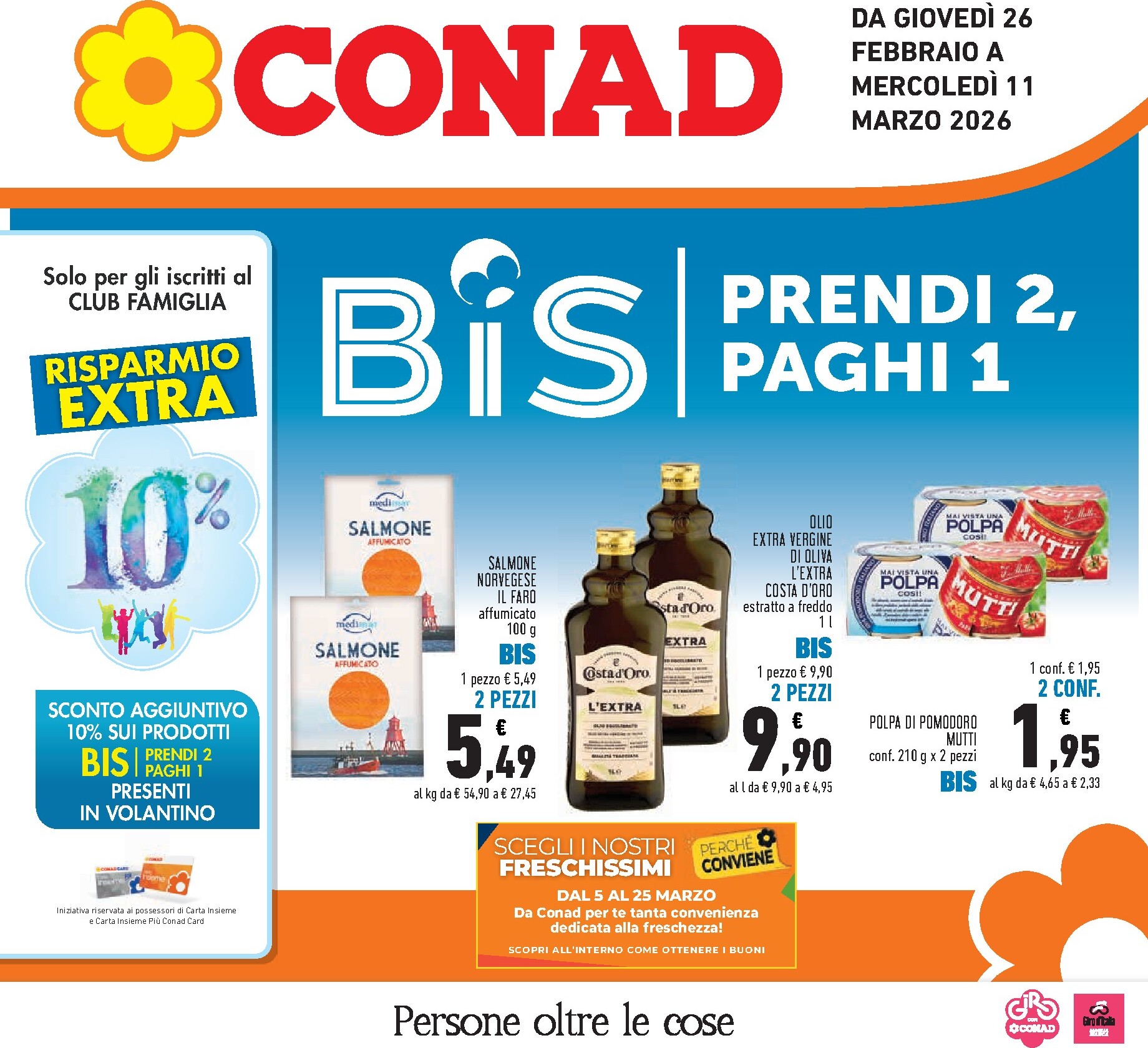 conad - Volantino Conad - Emilia Romagna valido dal 26/02/2026 al 11/03/2026