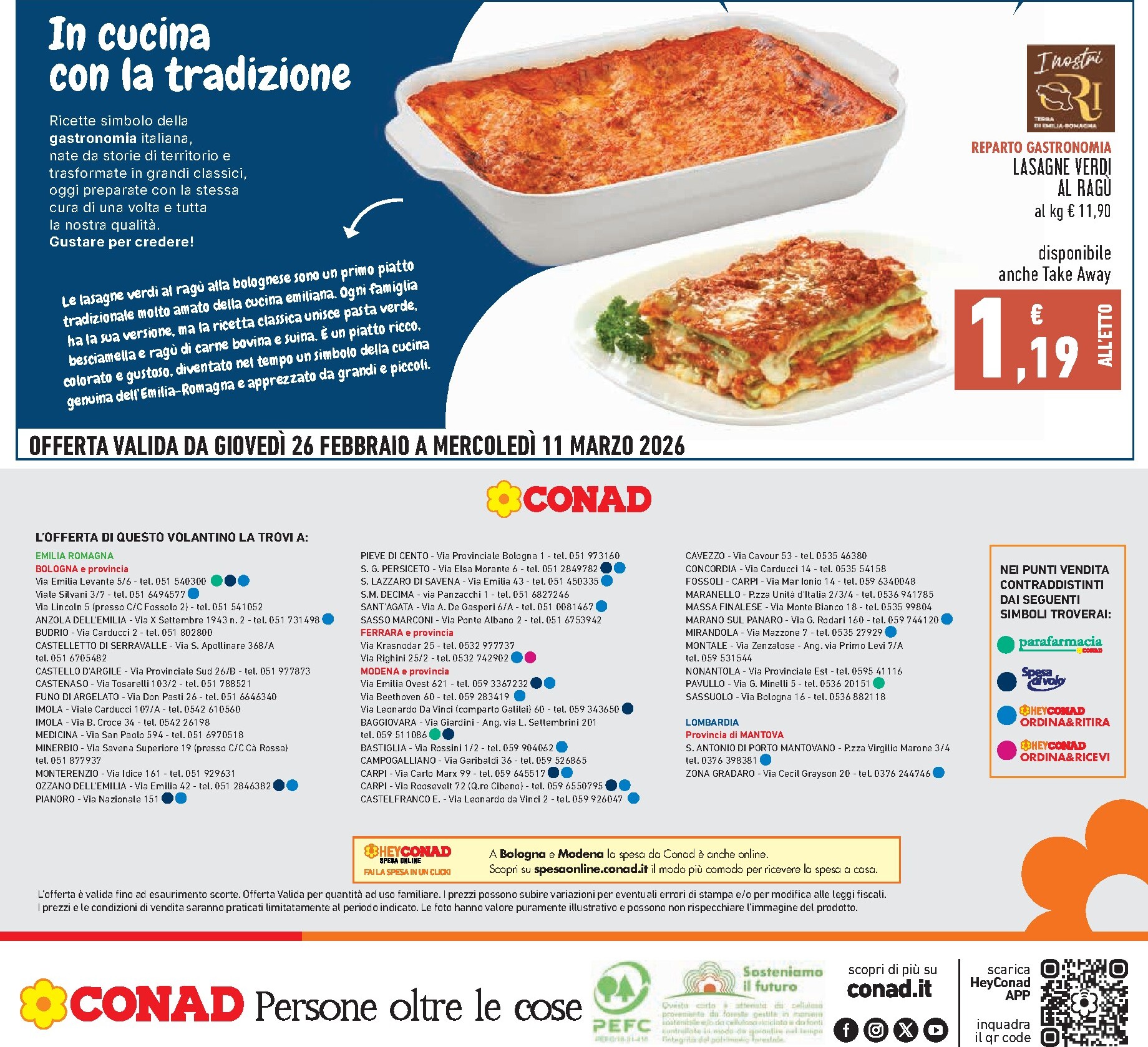 conad - Volantino Conad - Emilia Romagna valido dal 26/02/2026 al 11/03/2026 - page: 24