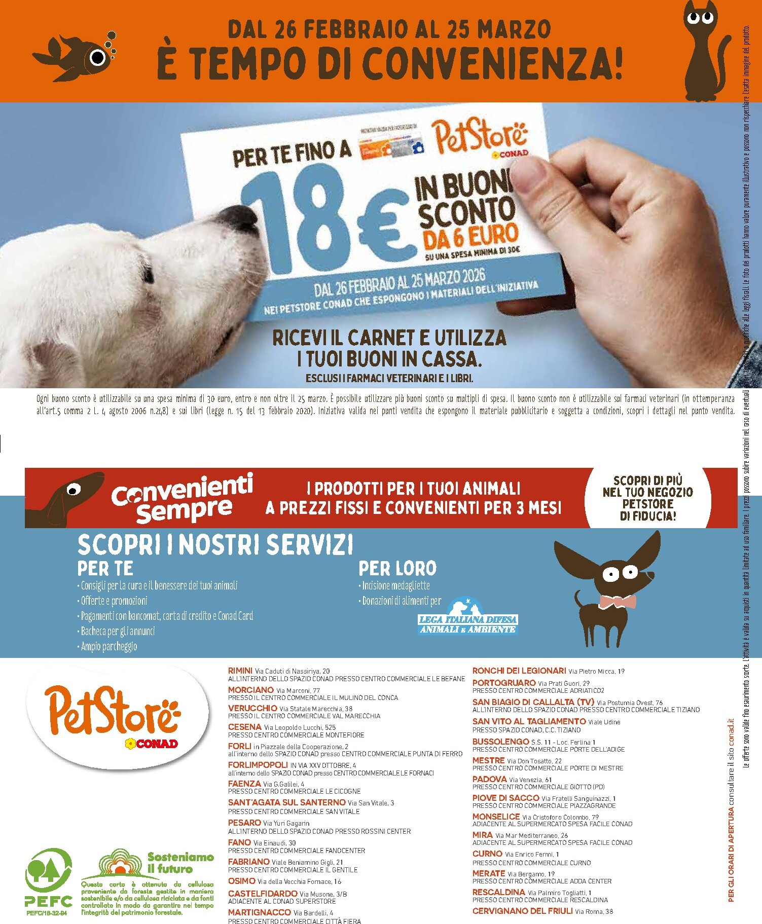conad - Volantino Conad - Pet Store valido dal 26/02/2026 al 25/03/2026 - page: 8