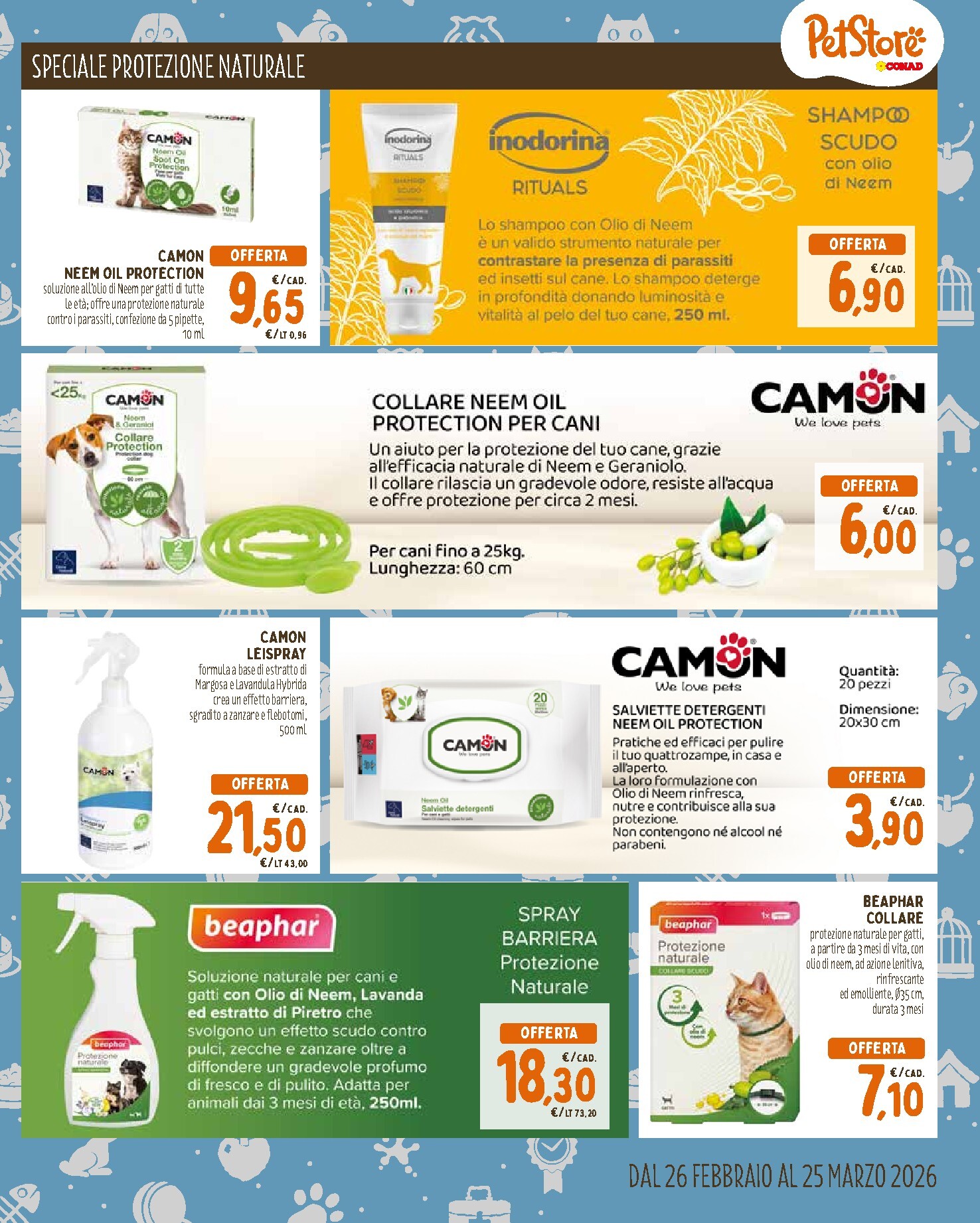 conad - Volantino Conad - Pet Store valido dal 26/02/2026 al 25/03/2026 - page: 7