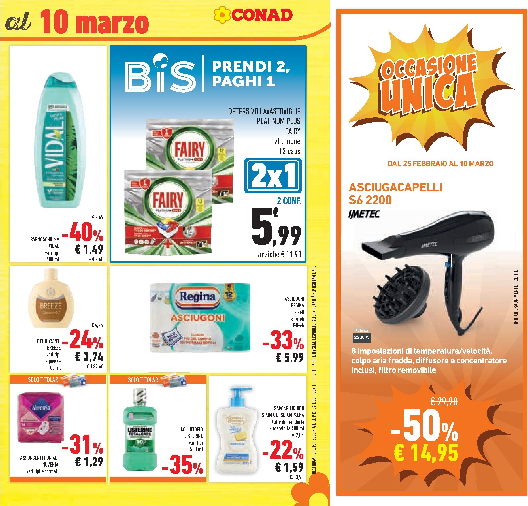 conad - Volantino Conad - Lombardia valido dal 25/02/2026 al 10/03/2026 - page: 35