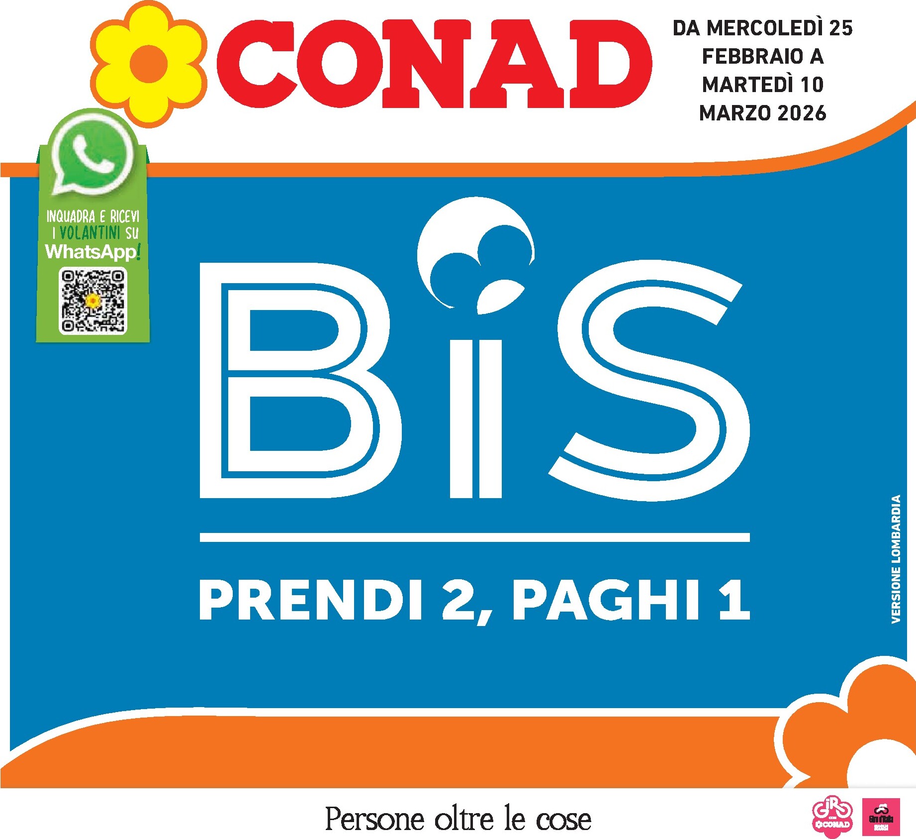 conad - Volantino Conad - Lombardia valido dal 25/02/2026 al 10/03/2026 - page: 1