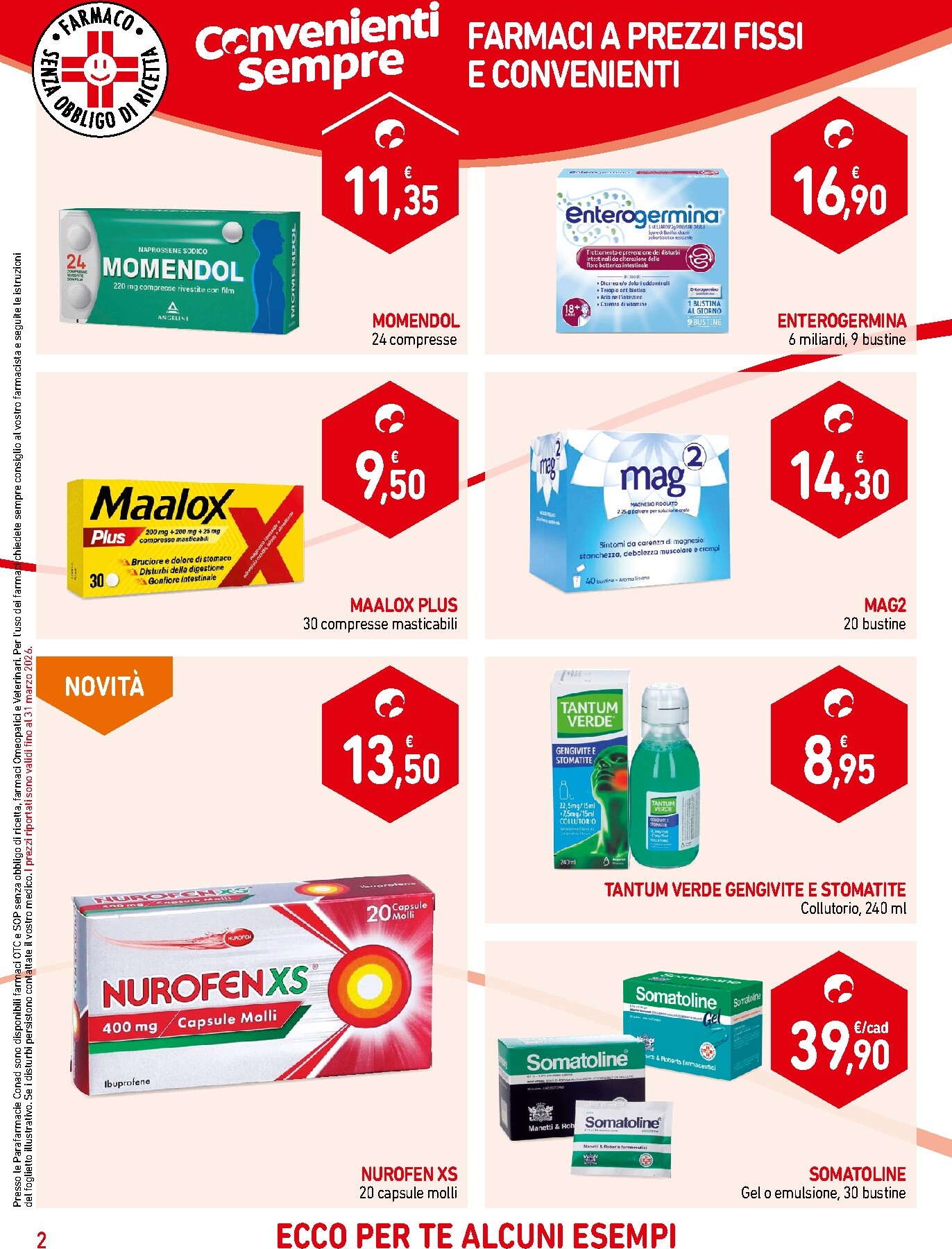 conad - Volantino Conad - Parafarmacia valido dal 26/02/2026 al 25/03/2026 - page: 2