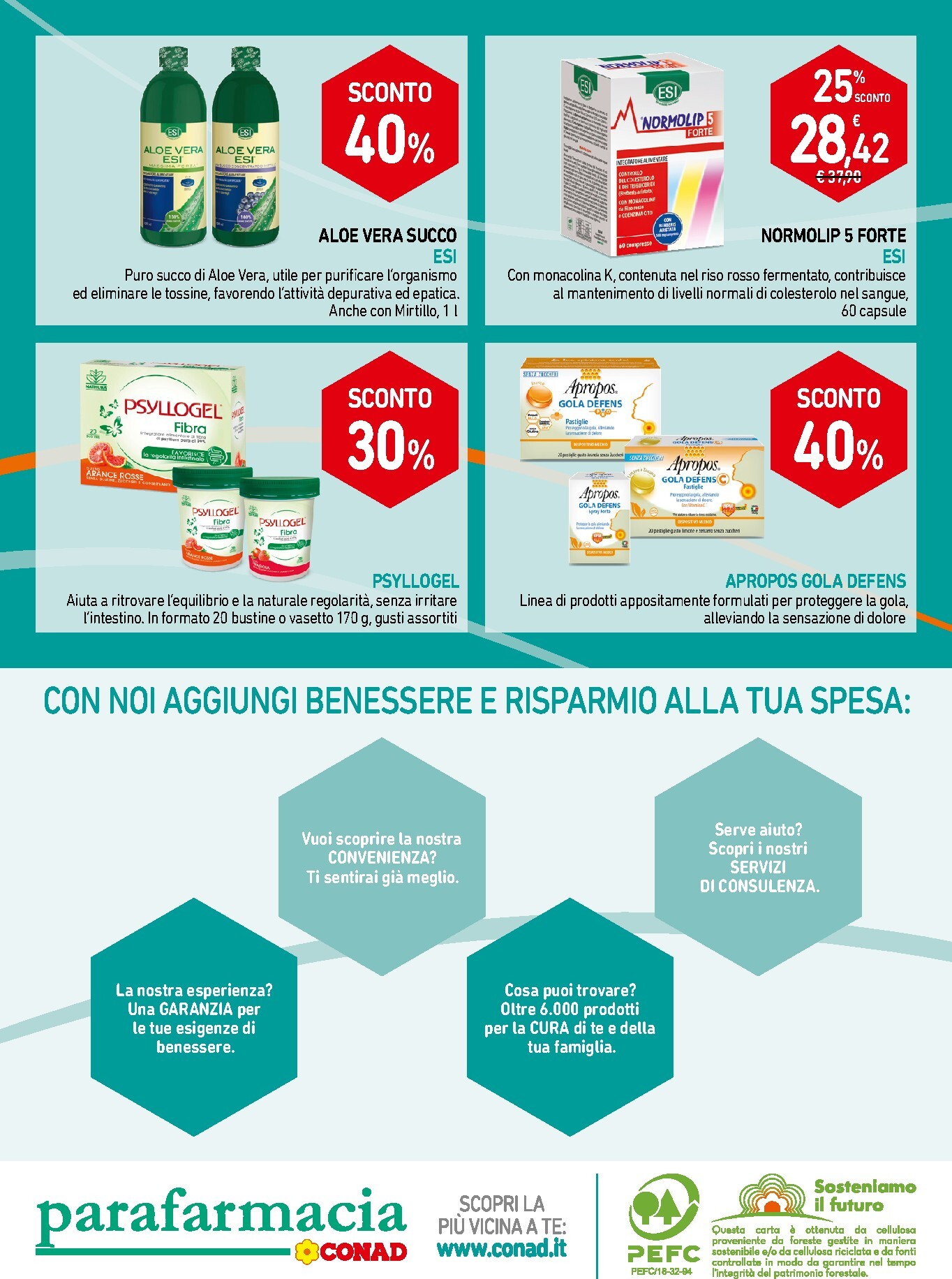 conad - Volantino Conad - Parafarmacia valido dal 26/02/2026 al 25/03/2026 - page: 8