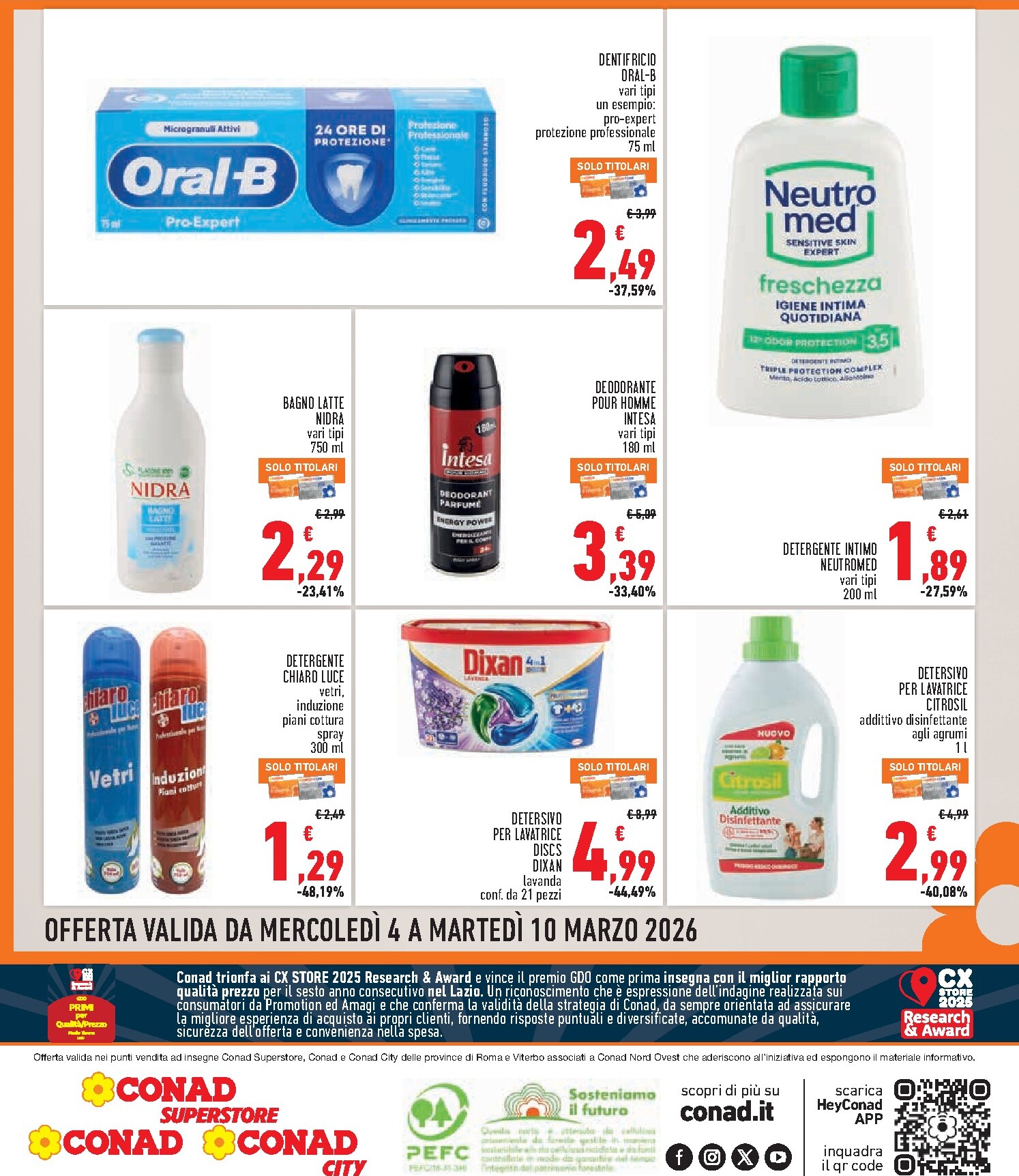 conad - Volantino Conad - Convenienze Più valido dal 04/03/2026 al 10/03/2026 - page: 8