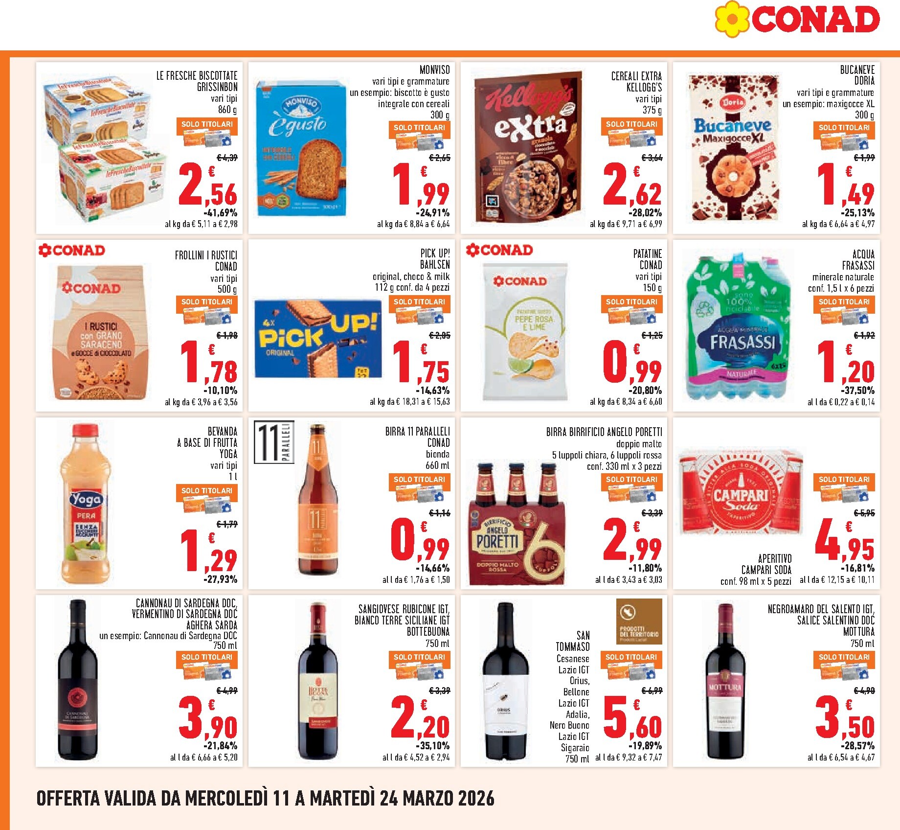 conad - Volantino Conad valido dal 11/03/2026 al 24/03/2026 - page: 16
