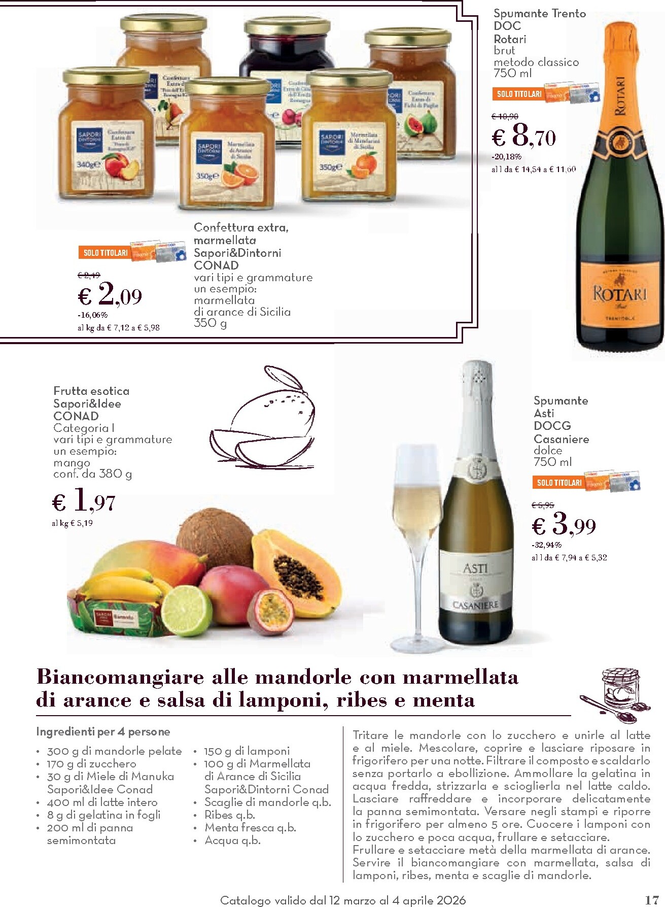 conad - Volantino Conad - Pasqua dal Gusto valido dal 12/03/2026 al 04/04/2026 - page: 17