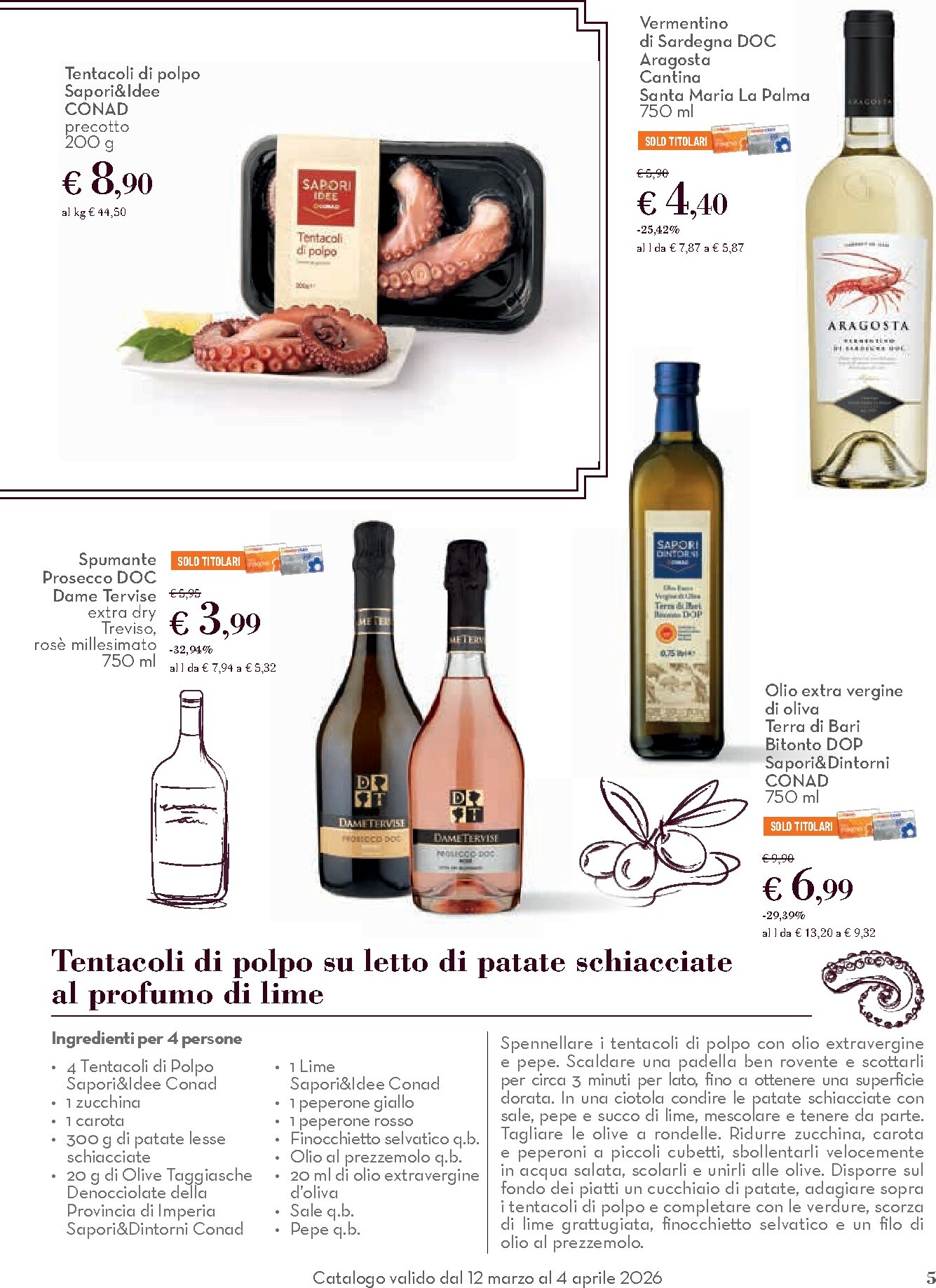 conad - Volantino Conad - Pasqua dal Gusto valido dal 12/03/2026 al 04/04/2026 - page: 5