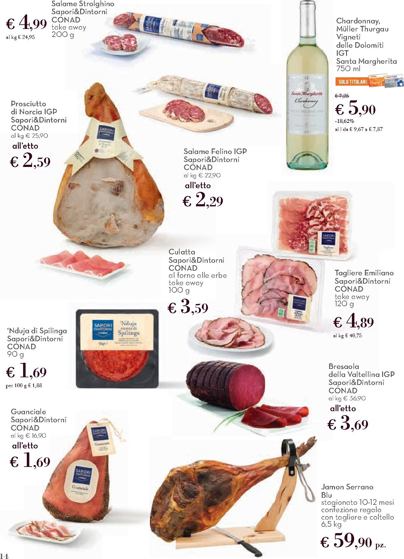 conad - Volantino Conad - Pasqua dal Gusto valido dal 12/03/2026 al 04/04/2026 - page: 14