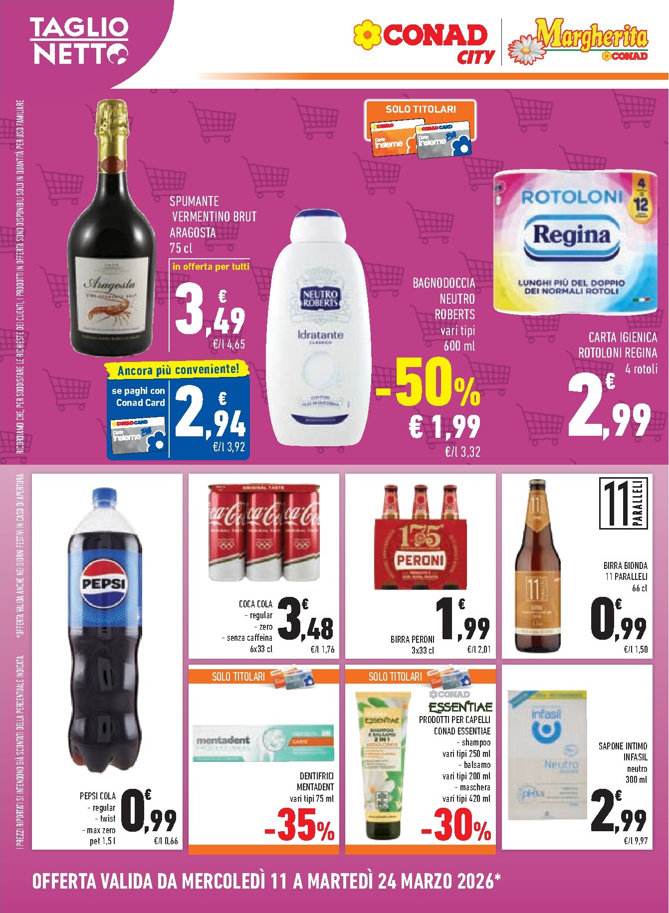 conad - Volantino Conad - Margherita valido dal 11/03/2026 al 24/03/2026 - page: 10
