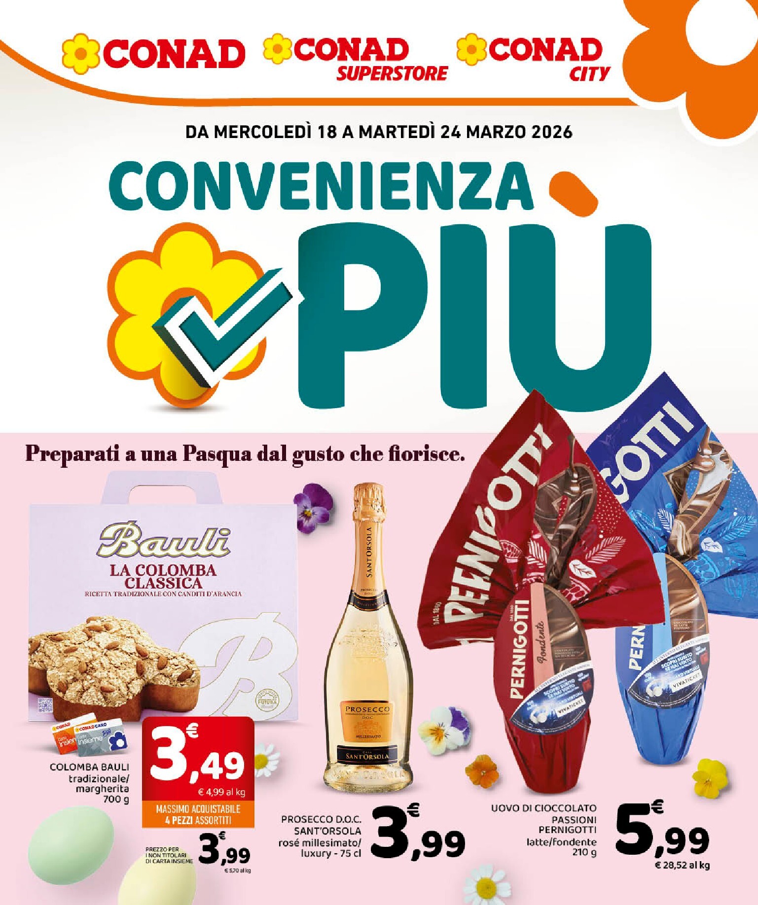 conad - Volantino Conad - Convenienza Più valido dal 18/03/2026 al 24/03/2026 - page: 1